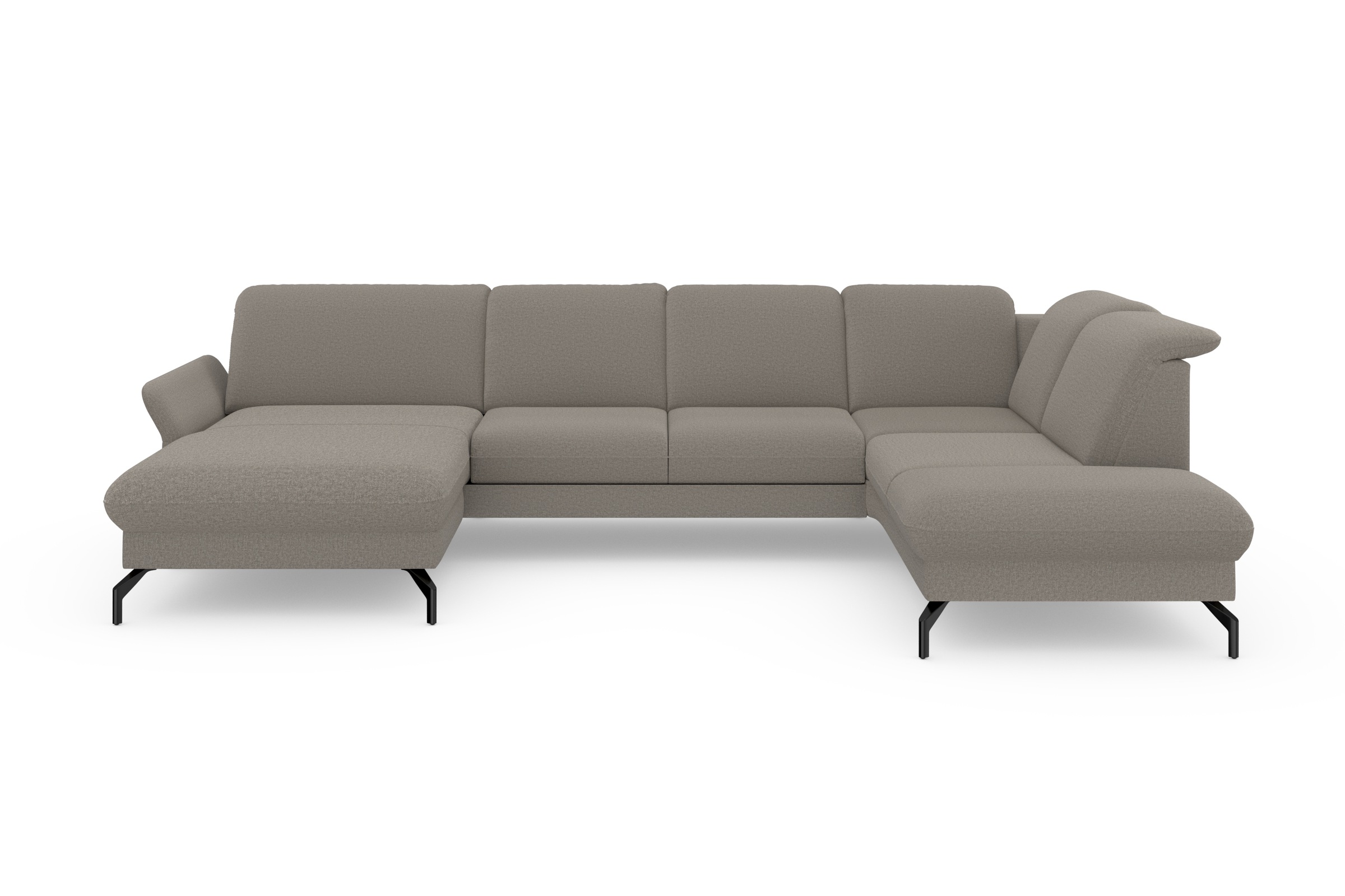 sit&more Wohnlandschaft "Fashion U-Form" wahlweise mit Kopfteilverstellung, günstig online kaufen