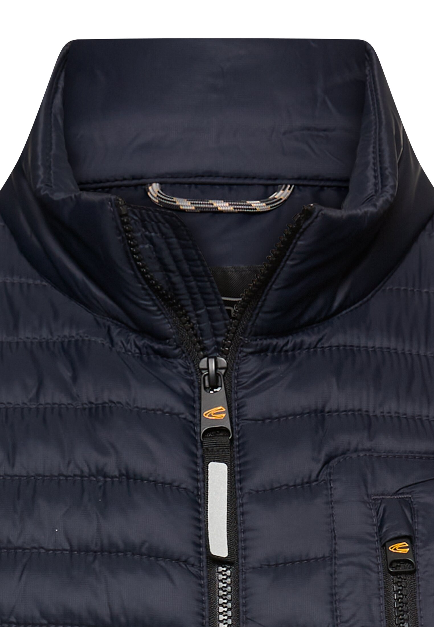 Thumbnail - camel active Steppweste mit Stehkragen und Reißverschluss