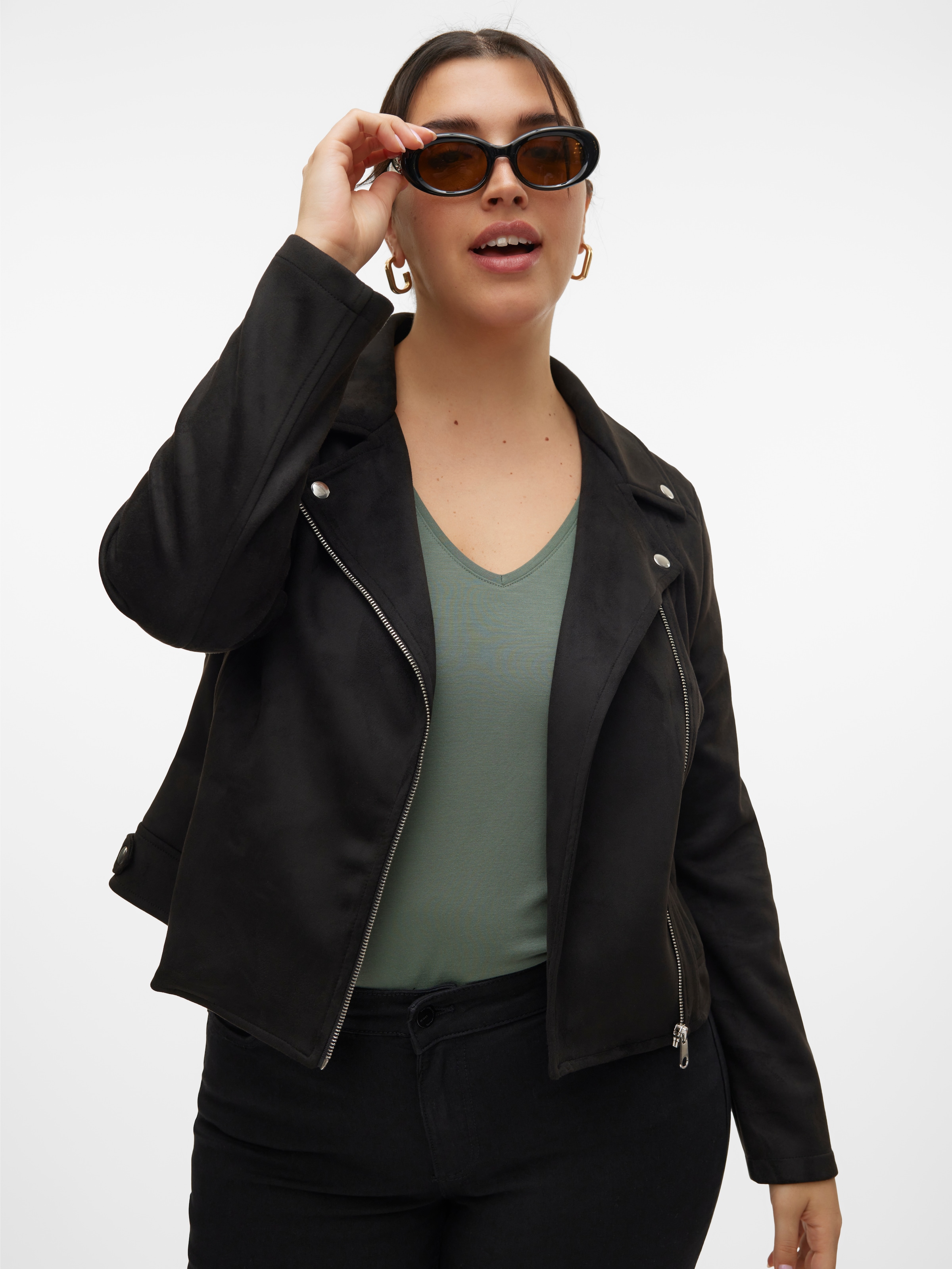 Vero Moda Curve Bikerjacke »VMCJOSE SHORT JACKET NOOS CUR«