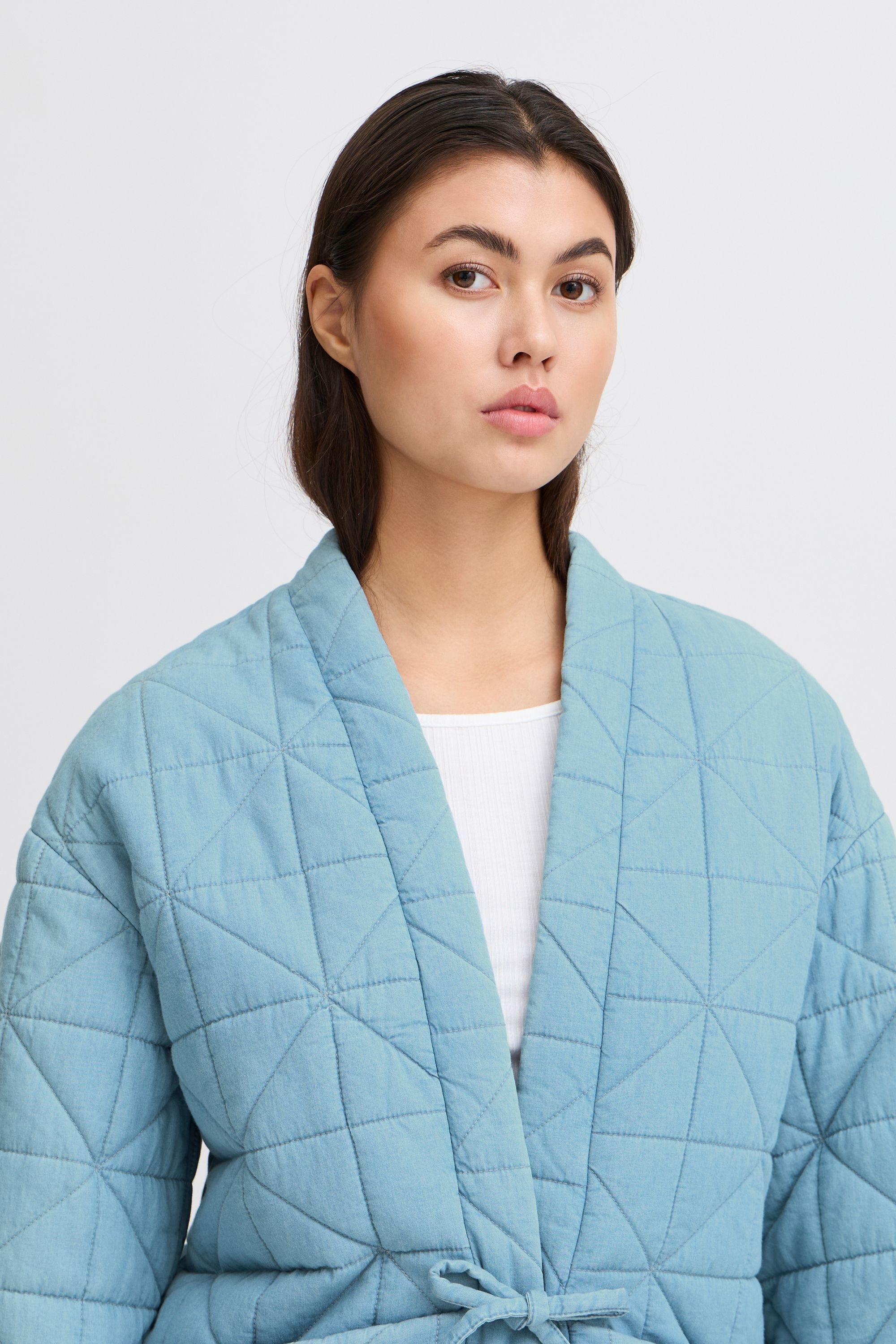 Ichi Steppjacke »Steppjacke IHHEVIRA JA«, ohne Kapuze