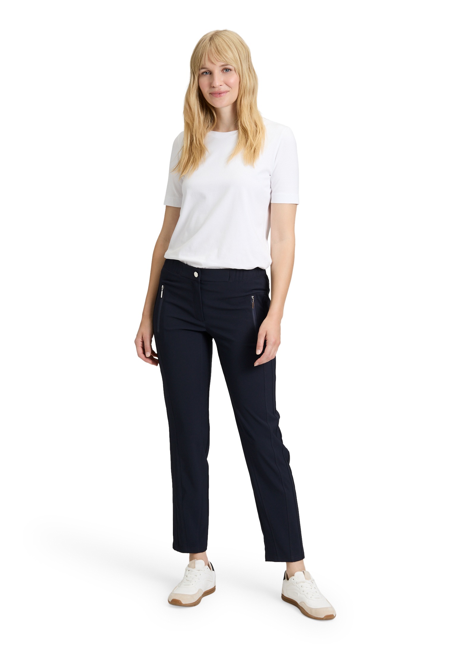 Betty Barclay Stretch-Hose »Betty Barclay Stretch-Hose mit elastischem Bund«, Reißverschluss