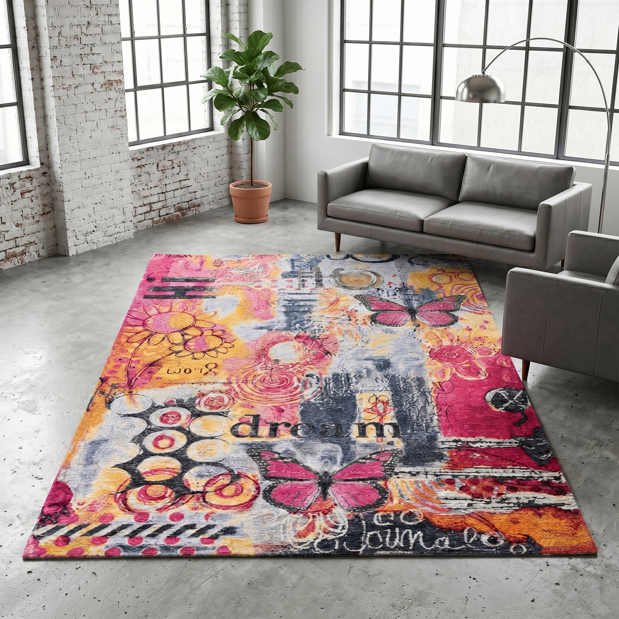 GINO FALCONE Cosima-109 Rug Multicolor 130x190cm 4