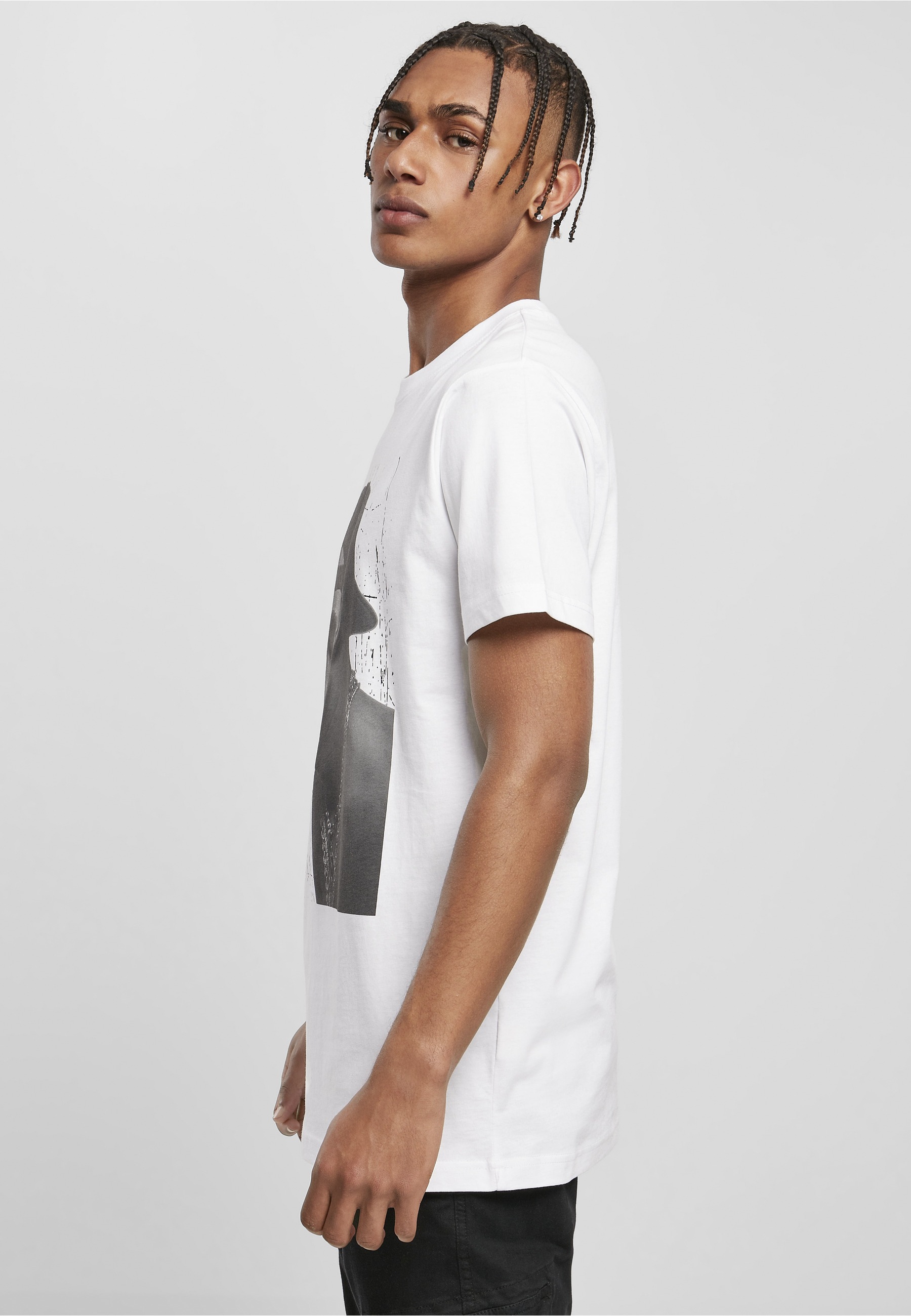Merchcode T-Shirt »Merchcode Herren Tupac Cracked Background Tee« 1 Stk.