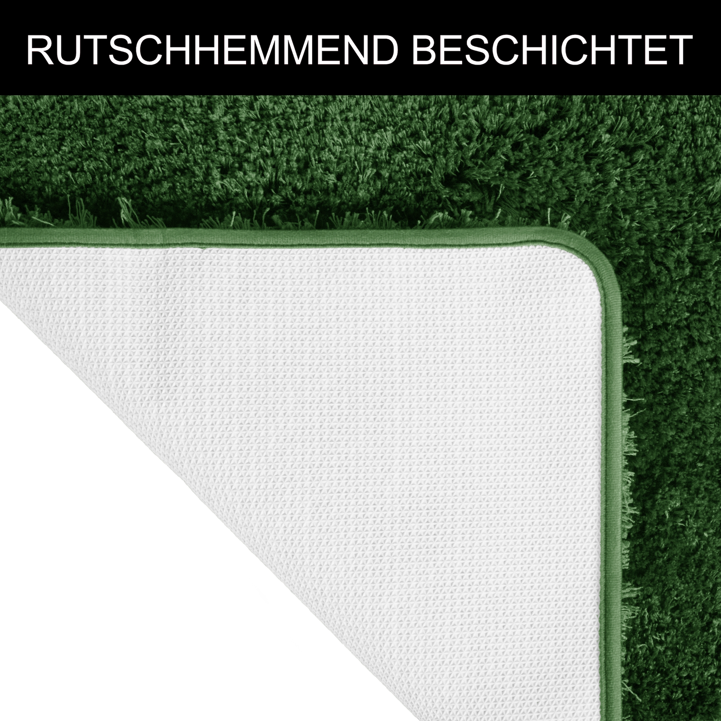 Möve Badematte »Superwuschel, Badvorleger, Badezimmer Teppich« Höhe 40 mm rutschhemmend beschichtet fußbodenheizungsgeeignet | schnell trocknend | strapazierfähig Mikrofaser-Badematte, Badteppich, rechteckig, rund & als 3-tlg. Set
