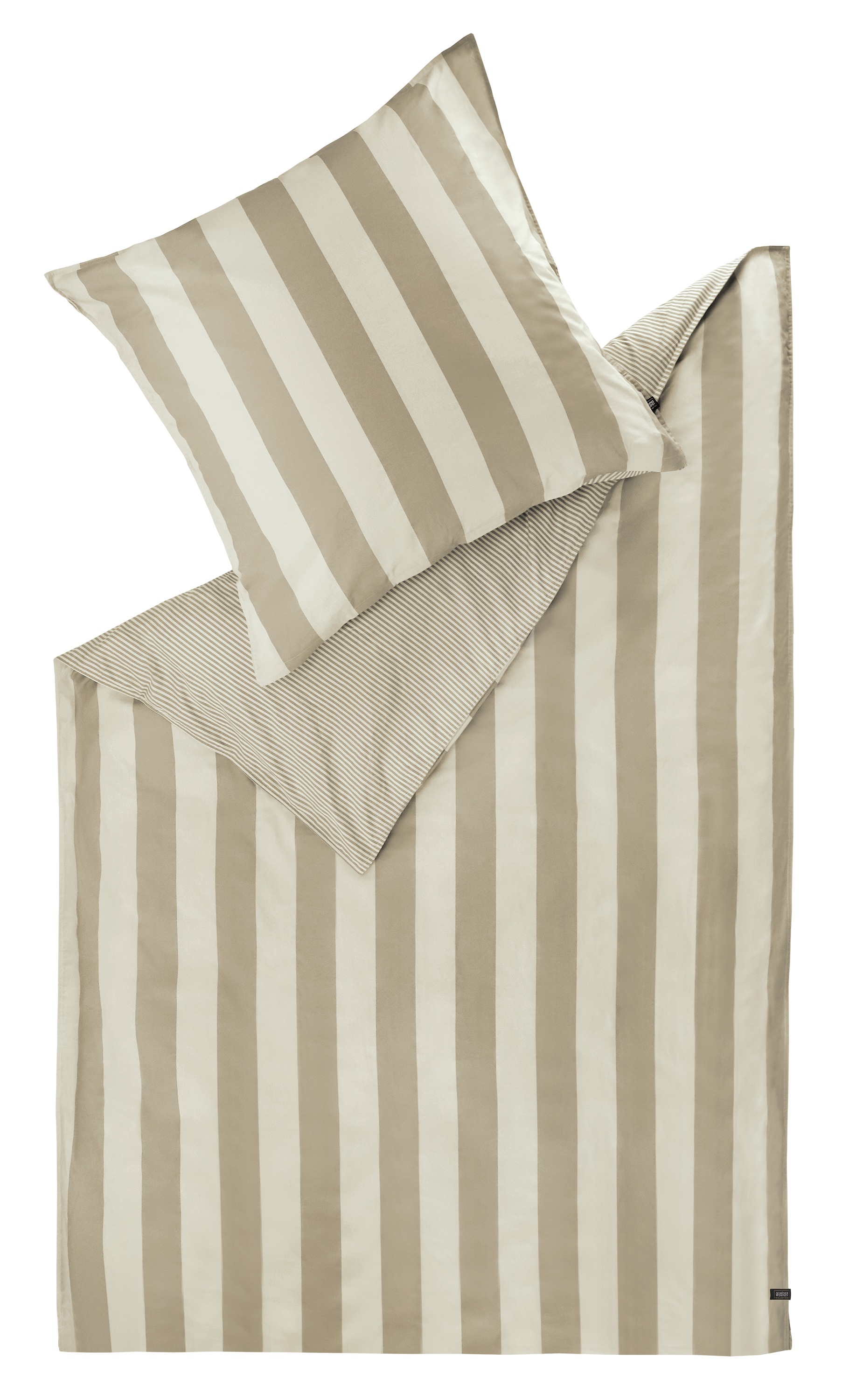 SCHÖNER WOHNEN-Kollektion Wendebettwäsche "Panel" 2 Stk. aus reiner Baumwol günstig online kaufen