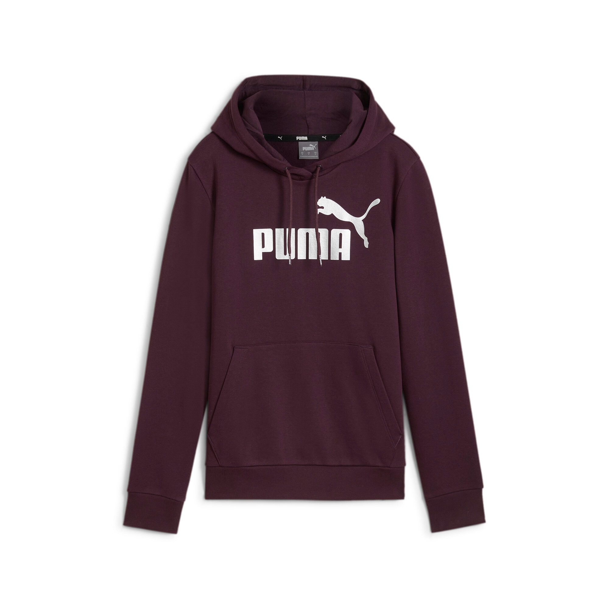 PUMA Kapuzensweatshirt "ESS+ METALLIC LOGO HOODIE FL", mit Kängurutasche, m günstig online kaufen