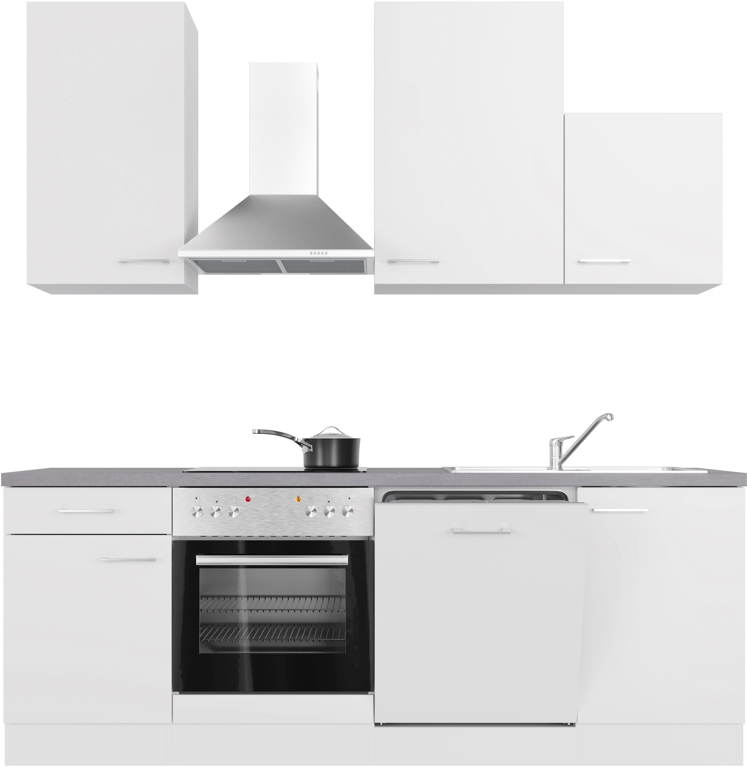 Flex-Well 1100000002199 "Neo" wahlweise mit E-Geräten, Gesamtbreite 220 cm