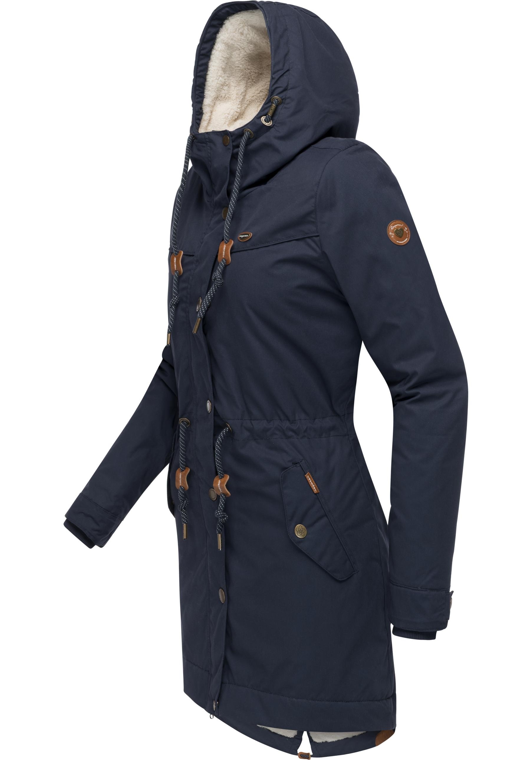 Ragwear Winterjacke "YM-Canny" mit Kapuze stylischer Damen Kurzmantel Parka günstig online kaufen