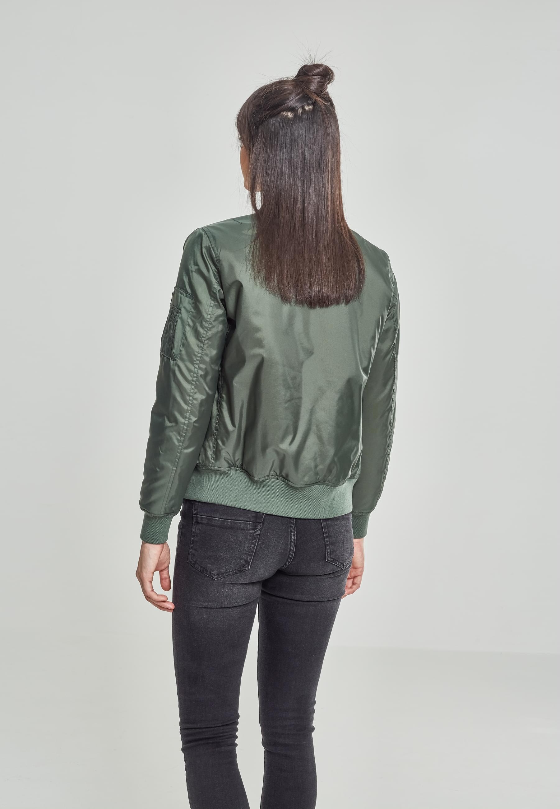 URBAN CLASSICS Allwetterjacke »Urban Classics Damen Ladies Basic Bomber Jacket«, (1 St.), ohne Kapuze