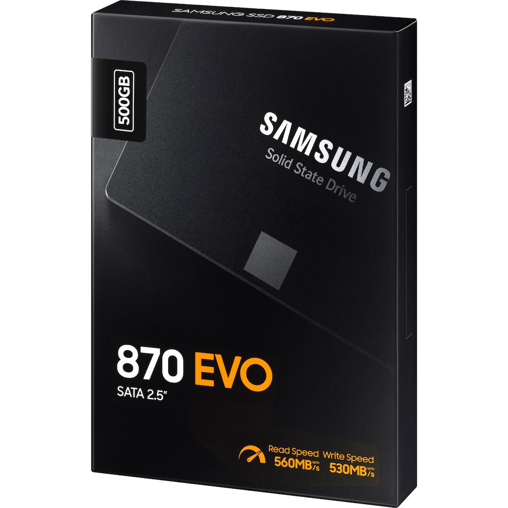 Samsung interne SSD »870 EVO«, 2,5 Zoll, Anschluss SATA III