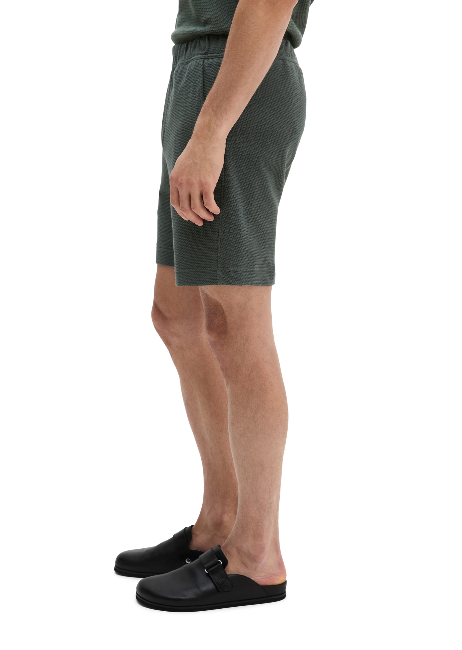 Marc O'Polo Shorts »mit feiner Waffel-Struktur«