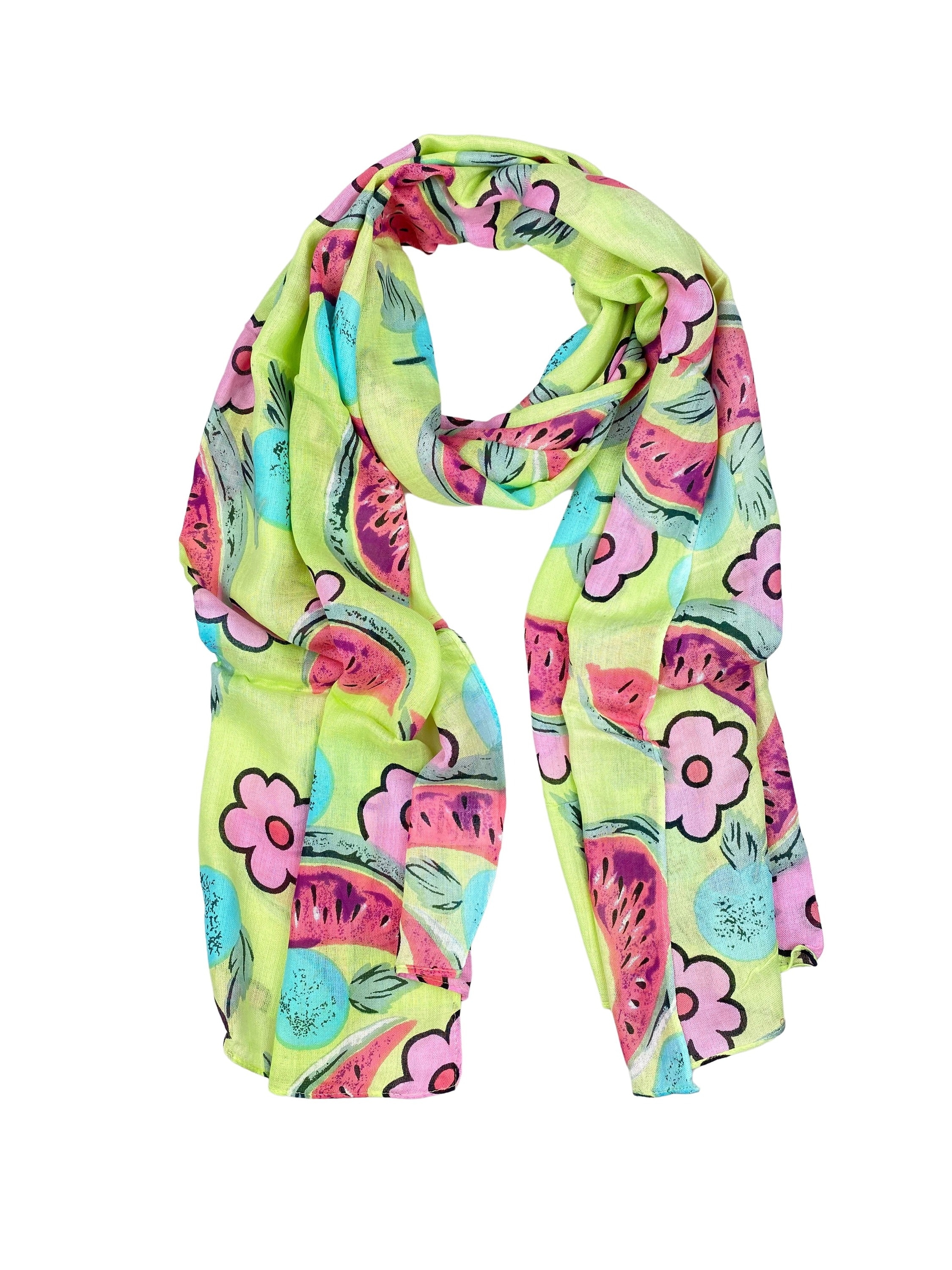 COLLEZIONE ALESSANDRO Modeschal "Melone" 1 Stk. tlg. in kräftigem grün günstig online kaufen
