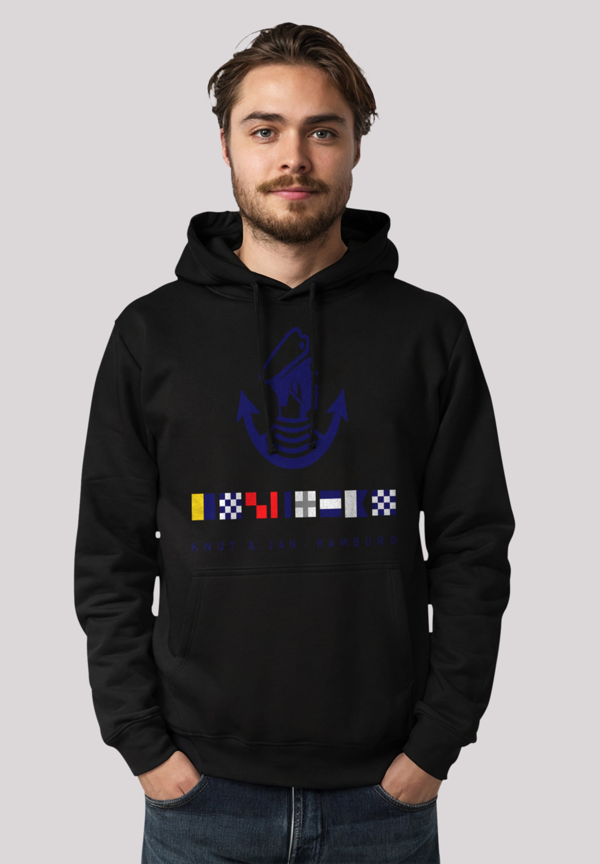 F4NT4STIC Kapuzenpullover "Logo Knut & Jan Hamburg", Premium Qualität günstig online kaufen