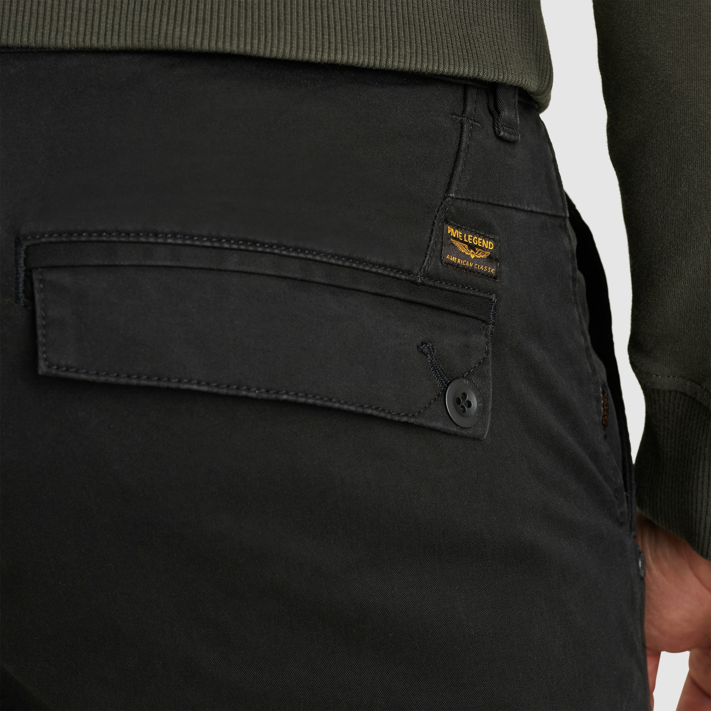 PME Legend Twin Wasp Chino Schwarz 32/34 3