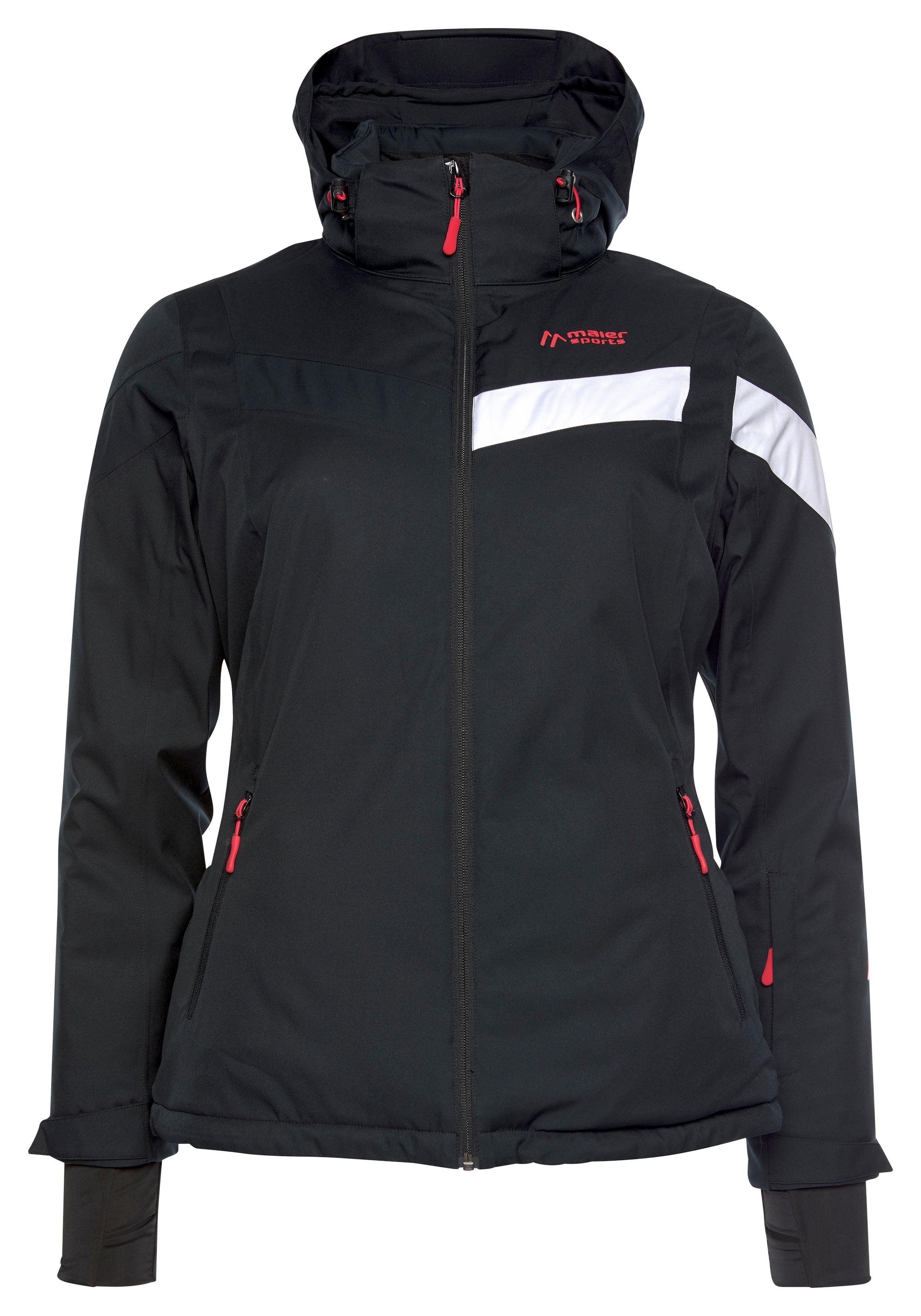 58 »Ski Jacke erhältlich Maier mit Sports wattiert bis BAUR Skijacke Gr. Damen«, bestellen Kapuze, |