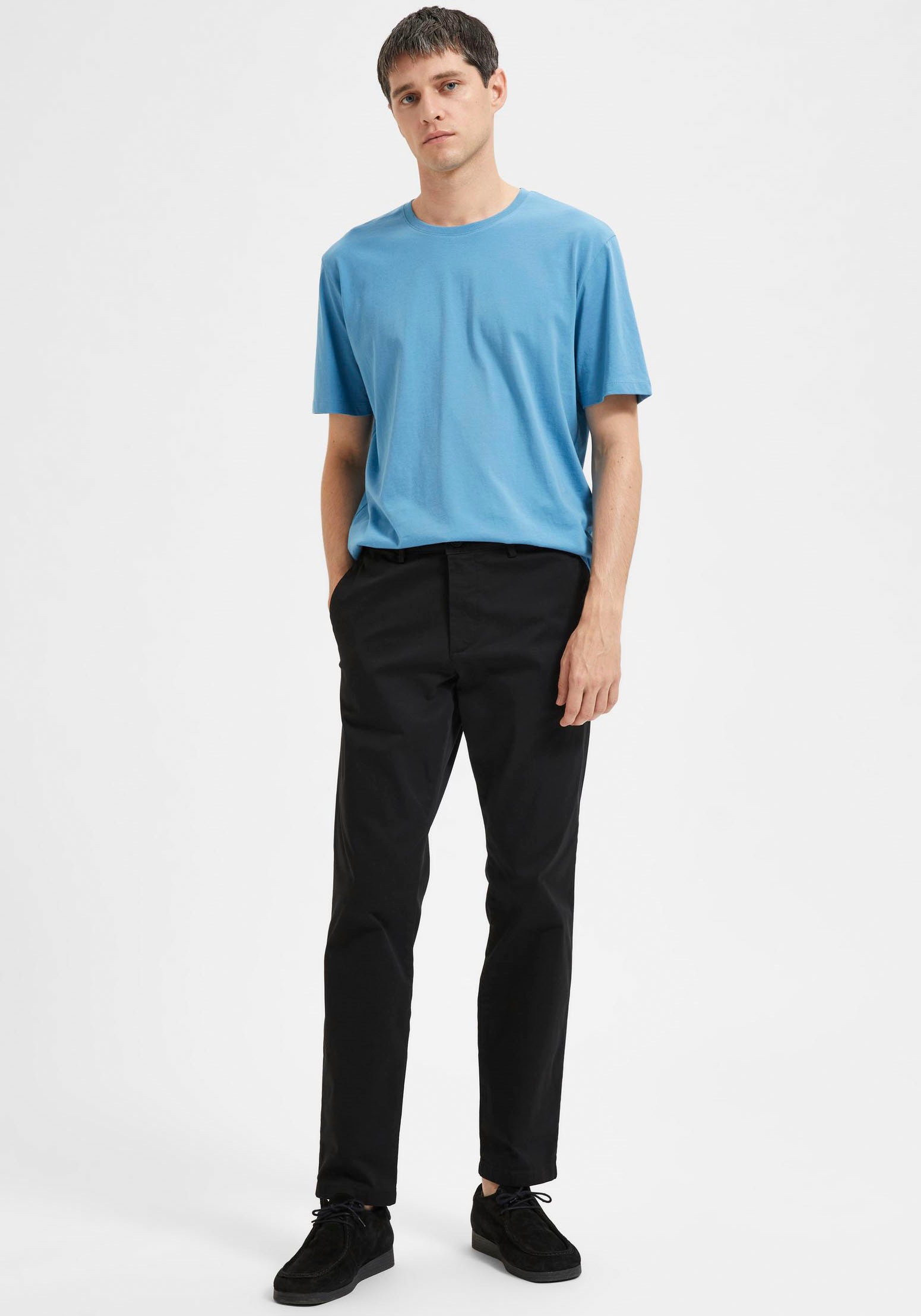 Thumbnail - SELECTED Chinos "SLH175-SLIM NEW MILES FLEX PANT NOOS" Baumwollmischung, slim fit