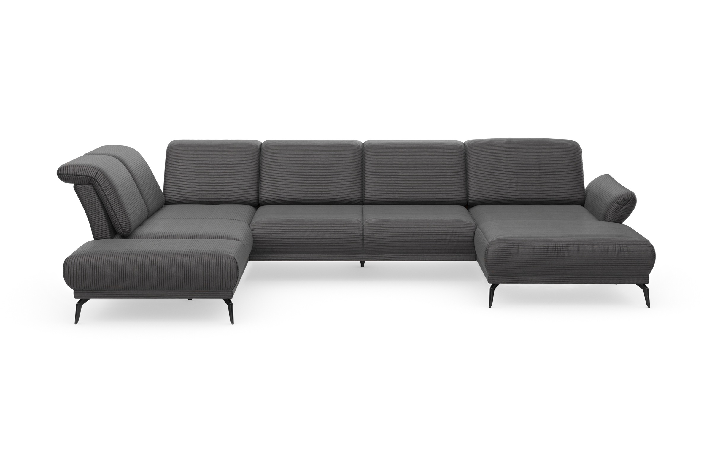 sit&more Wohnlandschaft "Coco U-Form" Sitztiefen-, Arm- und Kopfteilverstel günstig online kaufen