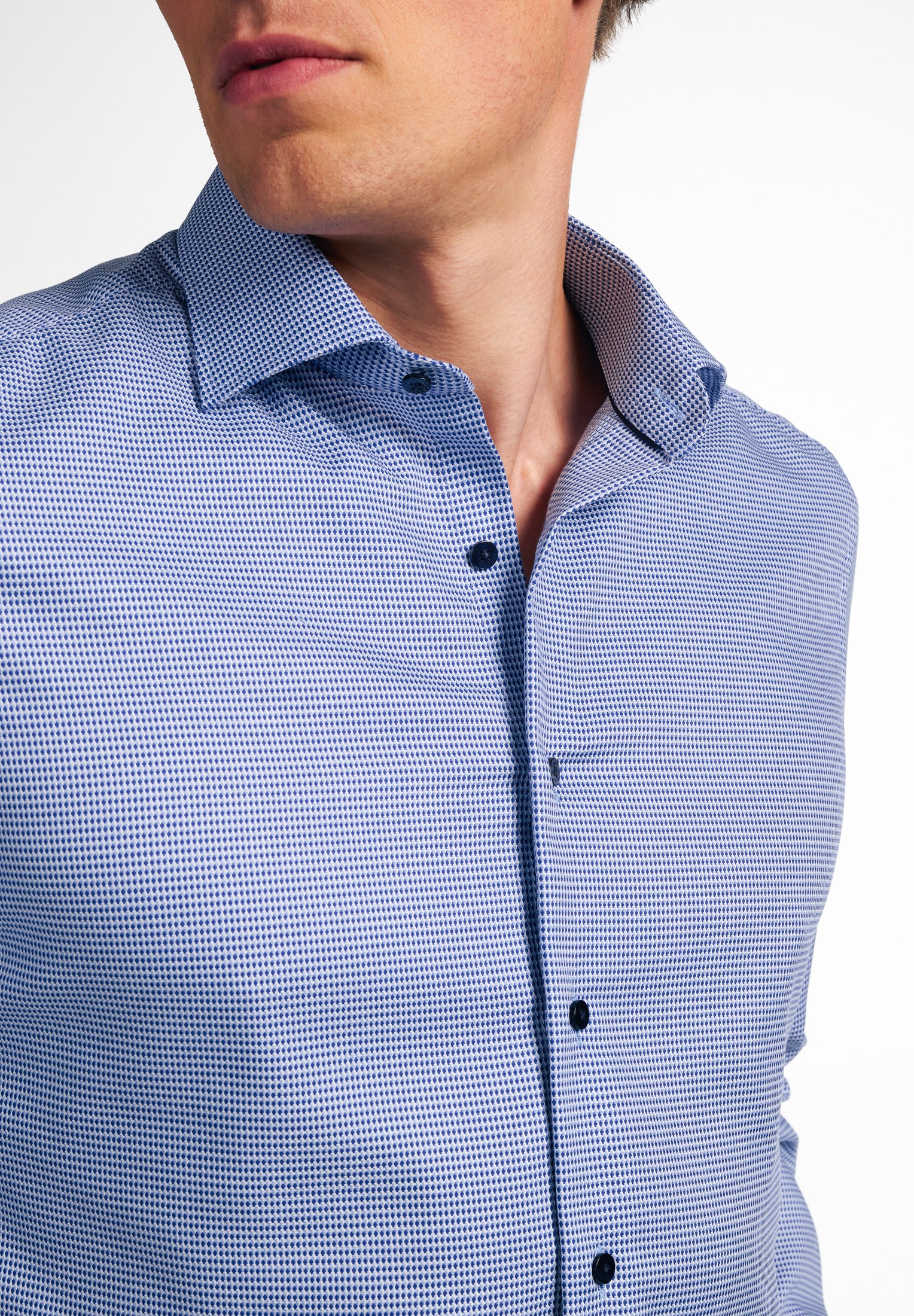 Thumbnail - Eterna Langarmhemd "SLIM FIT" NON IRON (bügelfrei)