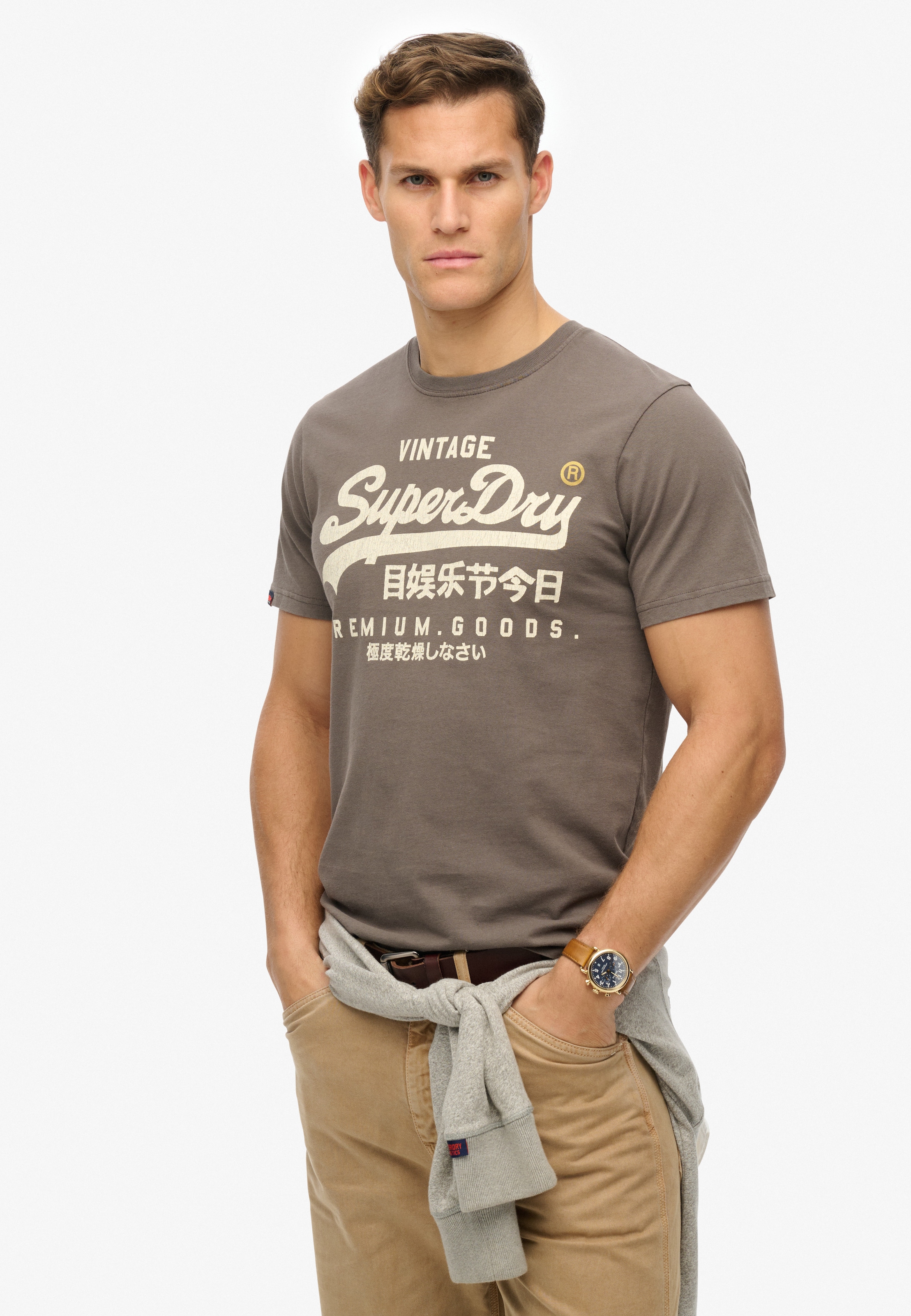 Superdry Rundhalsshirt »VL WORKWEAR RELAXED TEE«