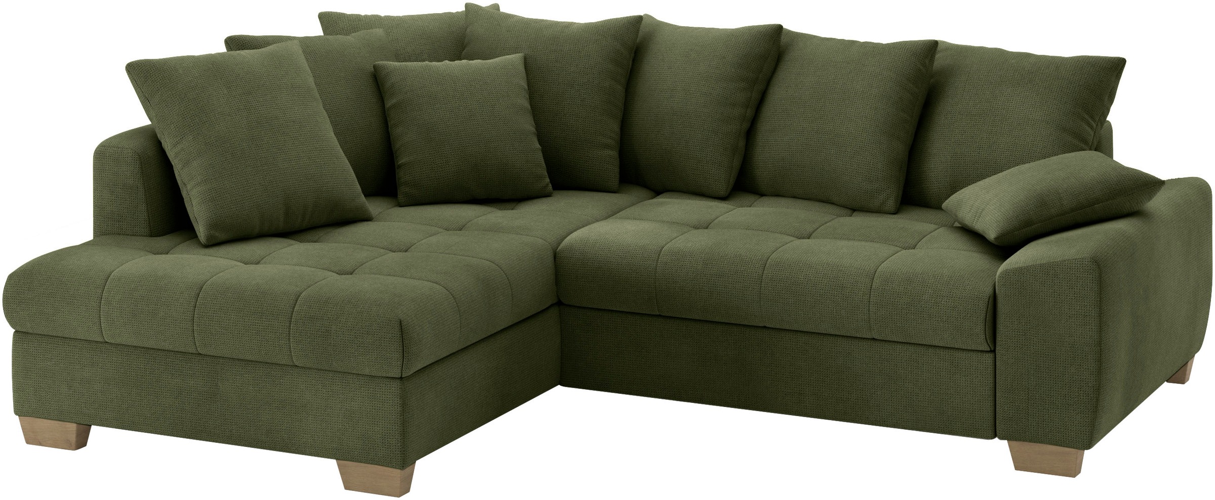 Mr. Couch Ecksofa "Nikita II, L-Form", Wahlweise mit Bettfunktion, Bettkast günstig online kaufen
