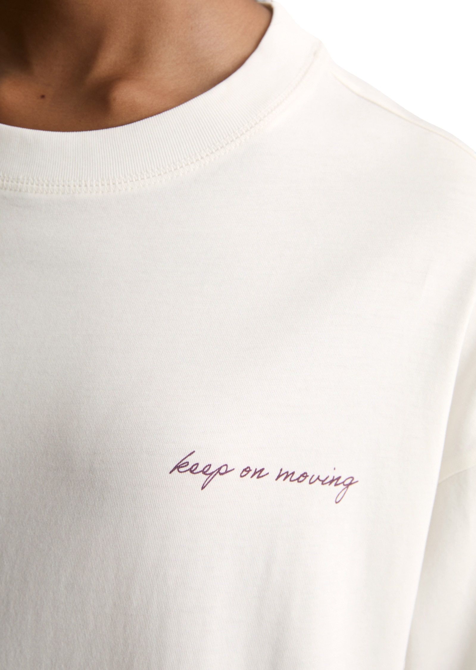 Marc O'Polo DENIM Langarmshirt »aus Heavy Jersey«