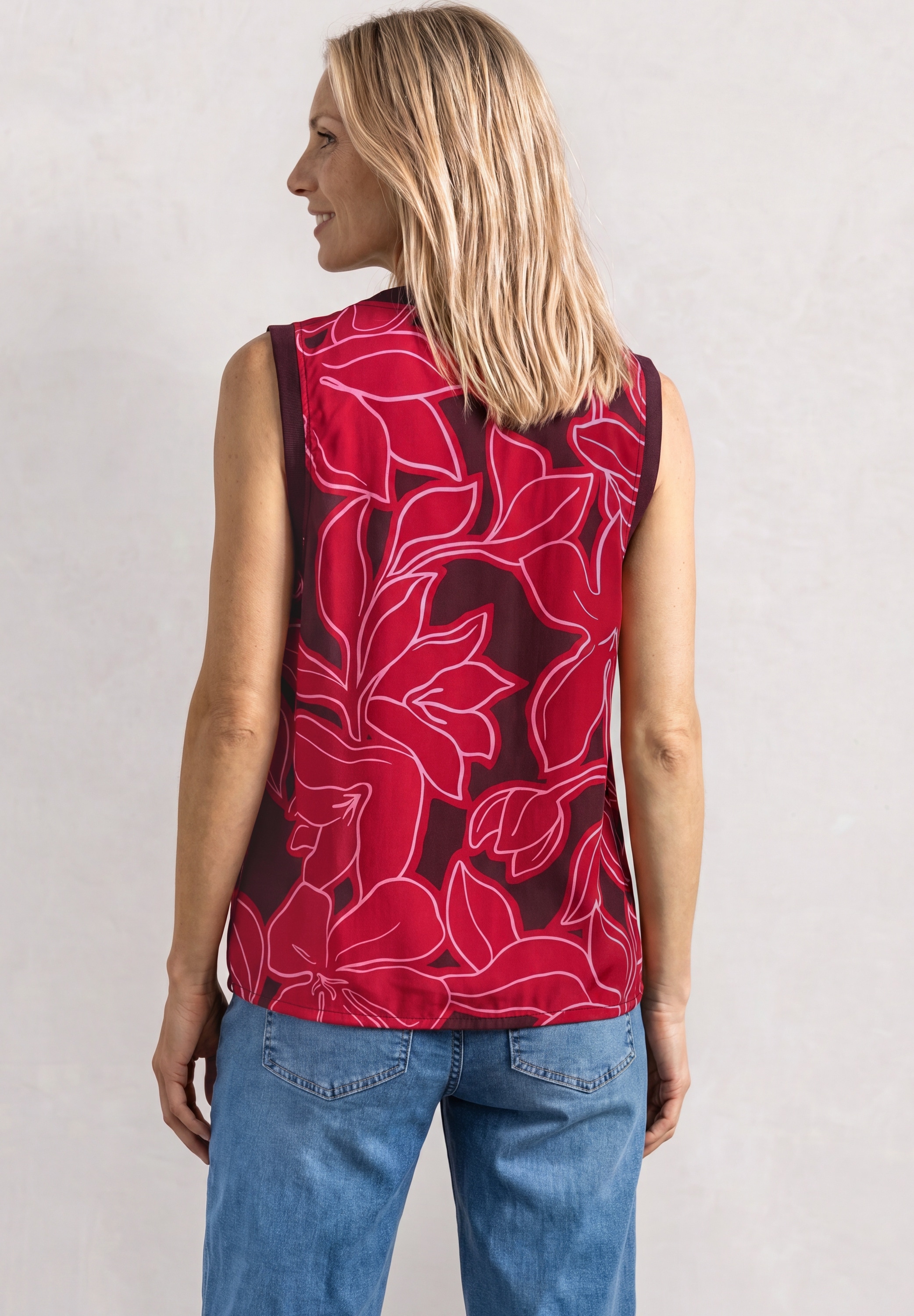 STREET ONE Blusentop aus softer Viskose