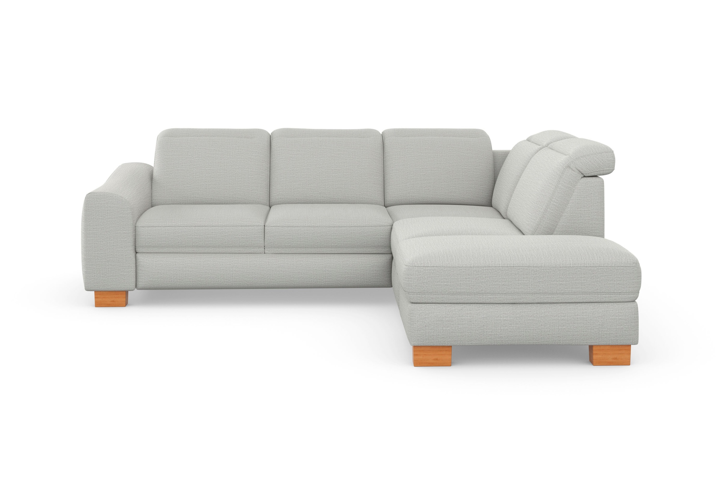 sit&more Ecksofa "Dundee L-Form", mit Federkern und Massivholzfüßen, wahlwe günstig online kaufen