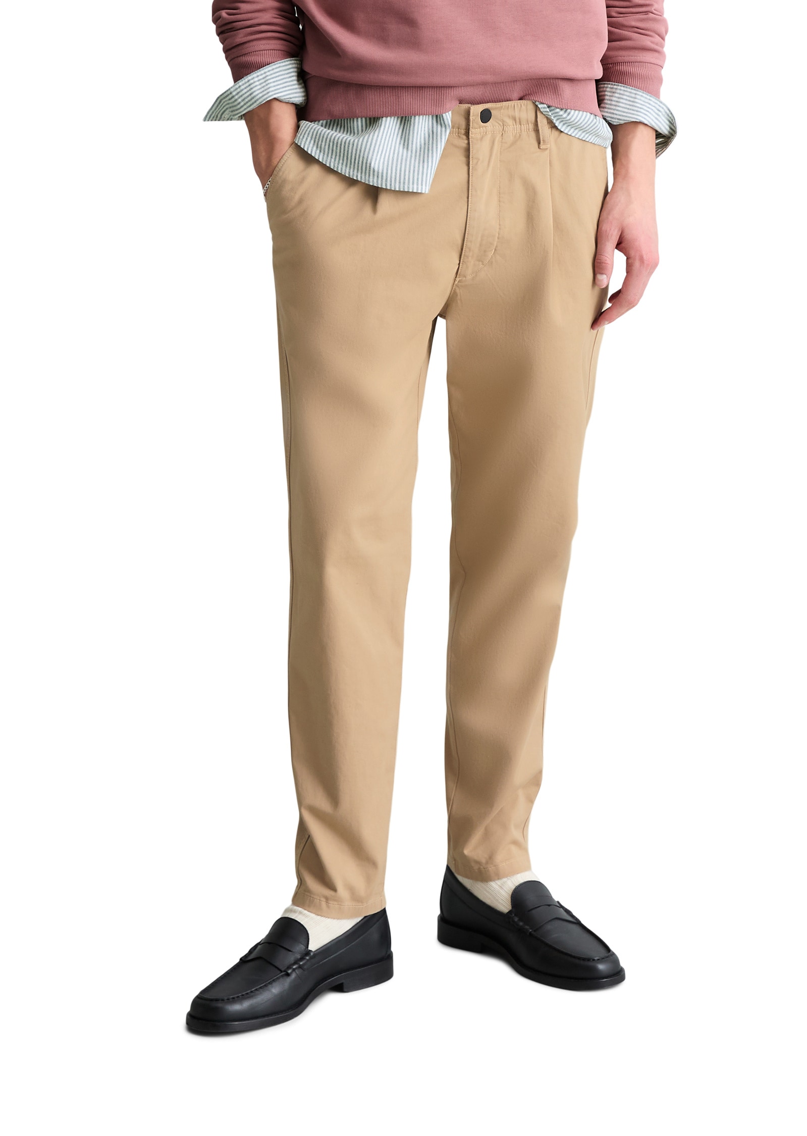 Marc OPolo DENIM Chinohose "aus Bio-Baumwoll-Mix" günstig online kaufen