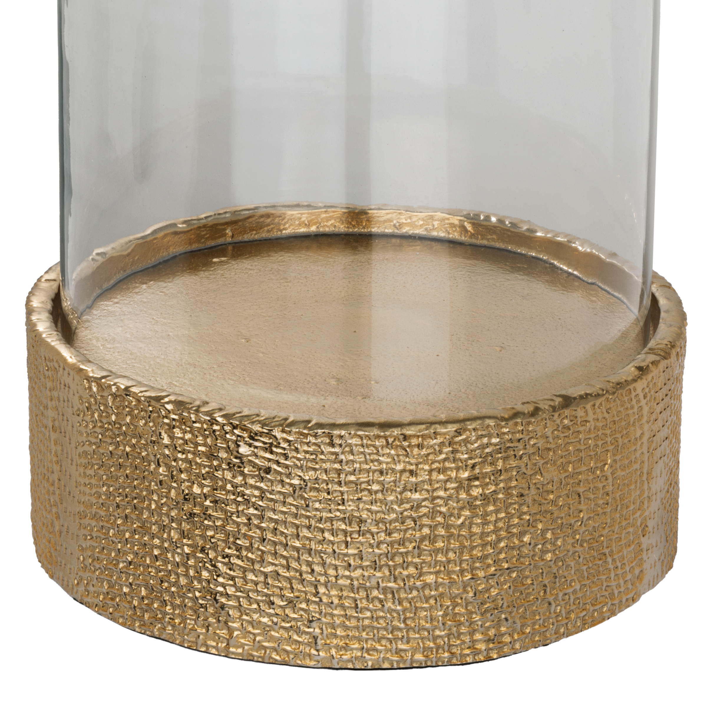 EGLO Living Kerzenhalter »KANMAW Windlicht - dekorative Kerze - Brass Chic« Deko wohnlich für Wohnzimmer, Schlafzimmer, Flur oder Arbeitszimmer