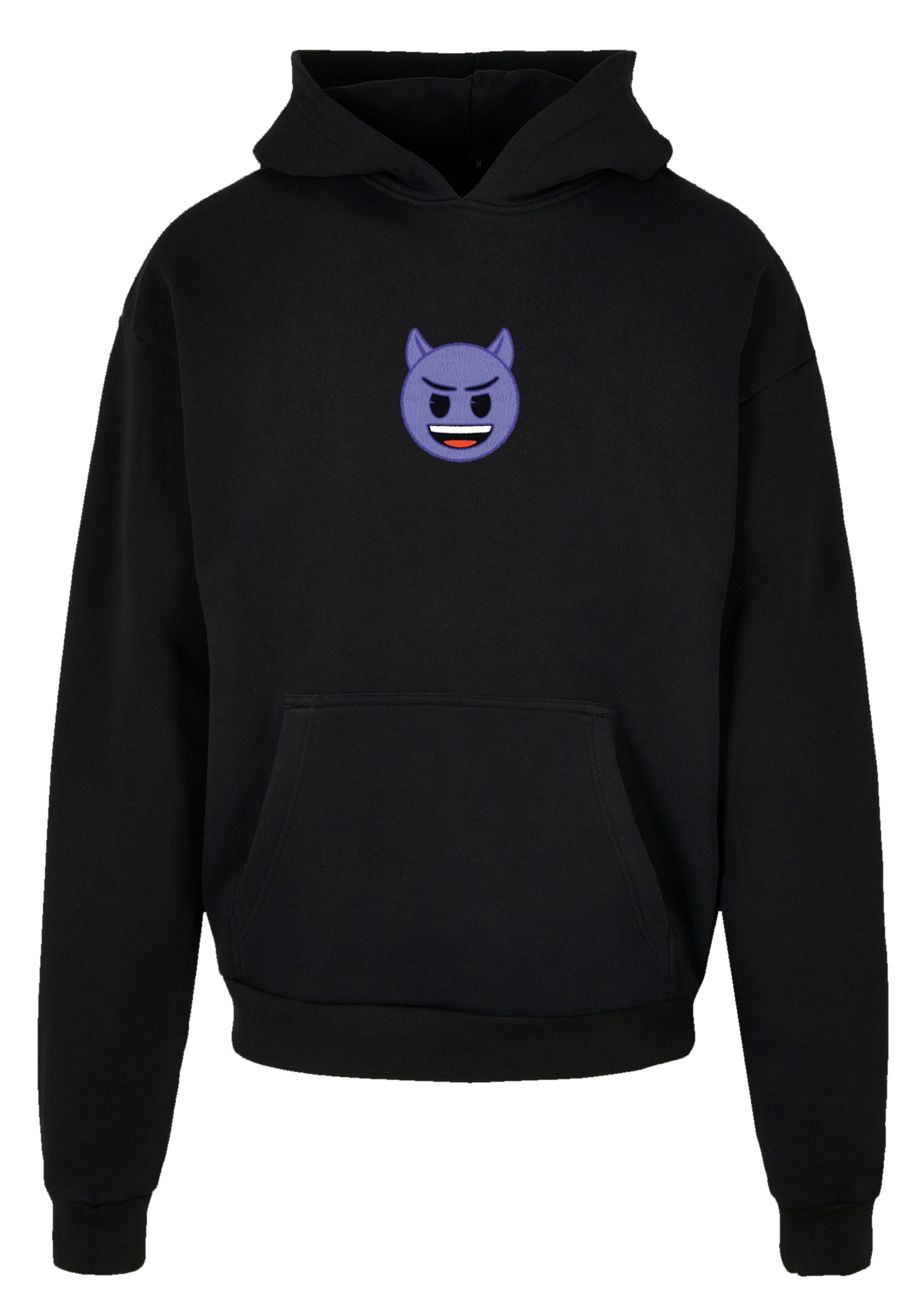 F4NT4STIC Kapuzenpullover "emoji couture evil smiling purple face", Premium günstig online kaufen