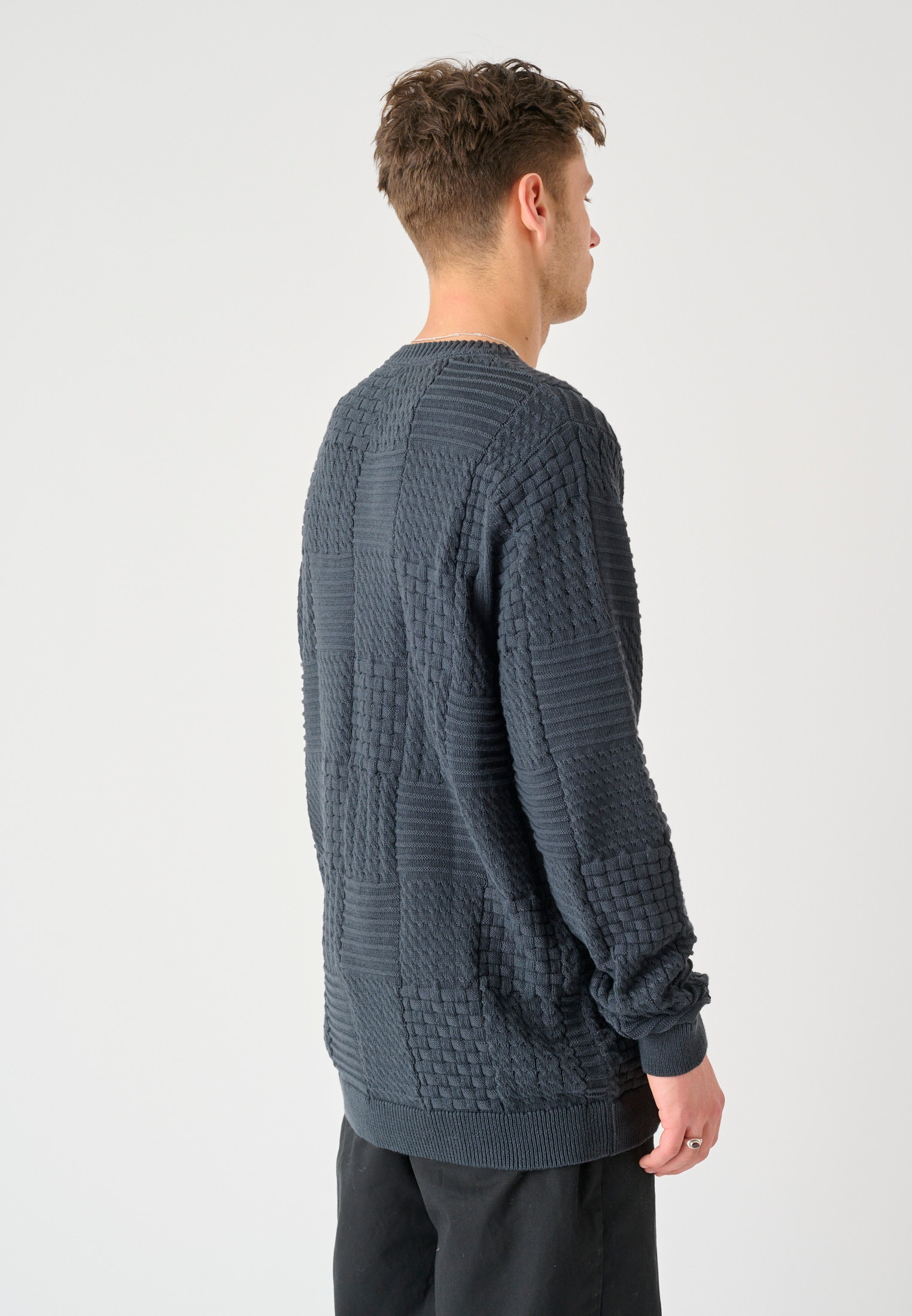 Cleptomanicx Strickpullover »Blockage«, locker geschnitten