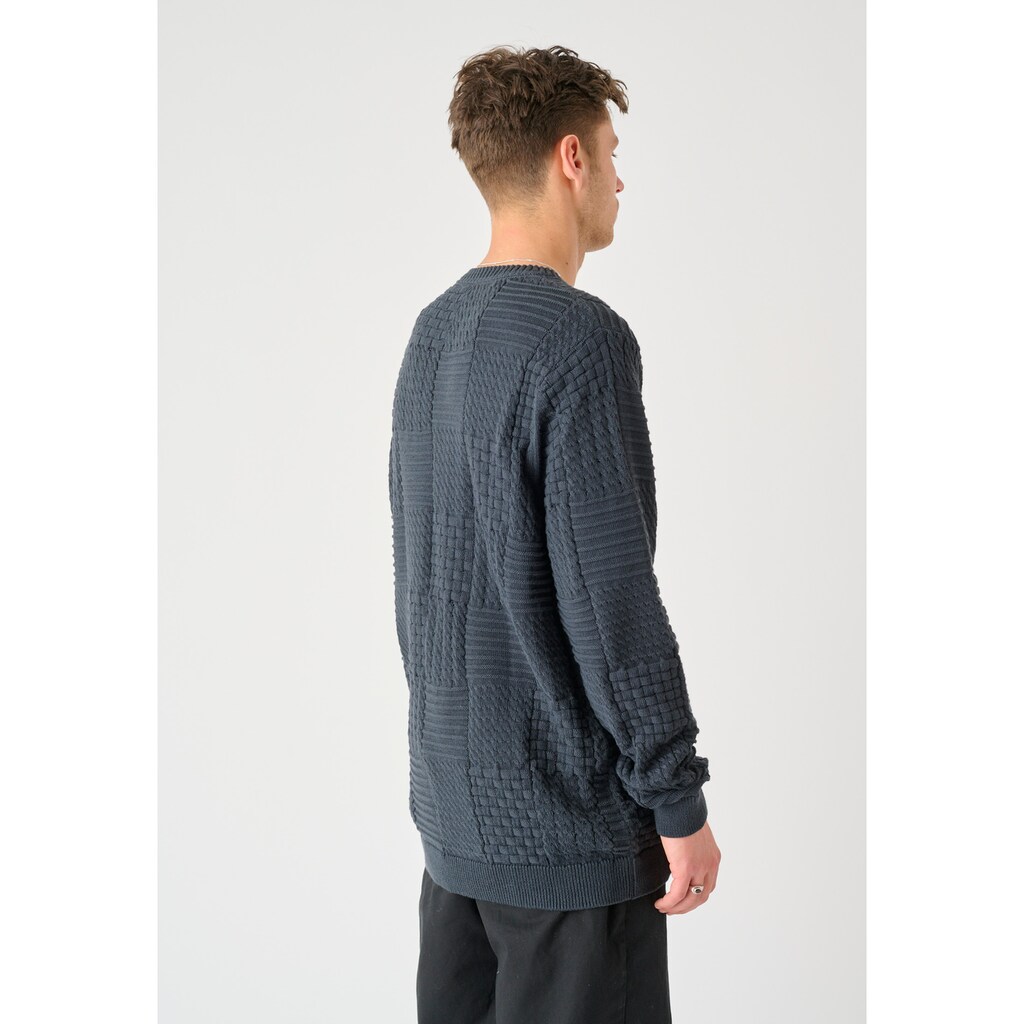 Cleptomanicx Strickpullover »Blockage«