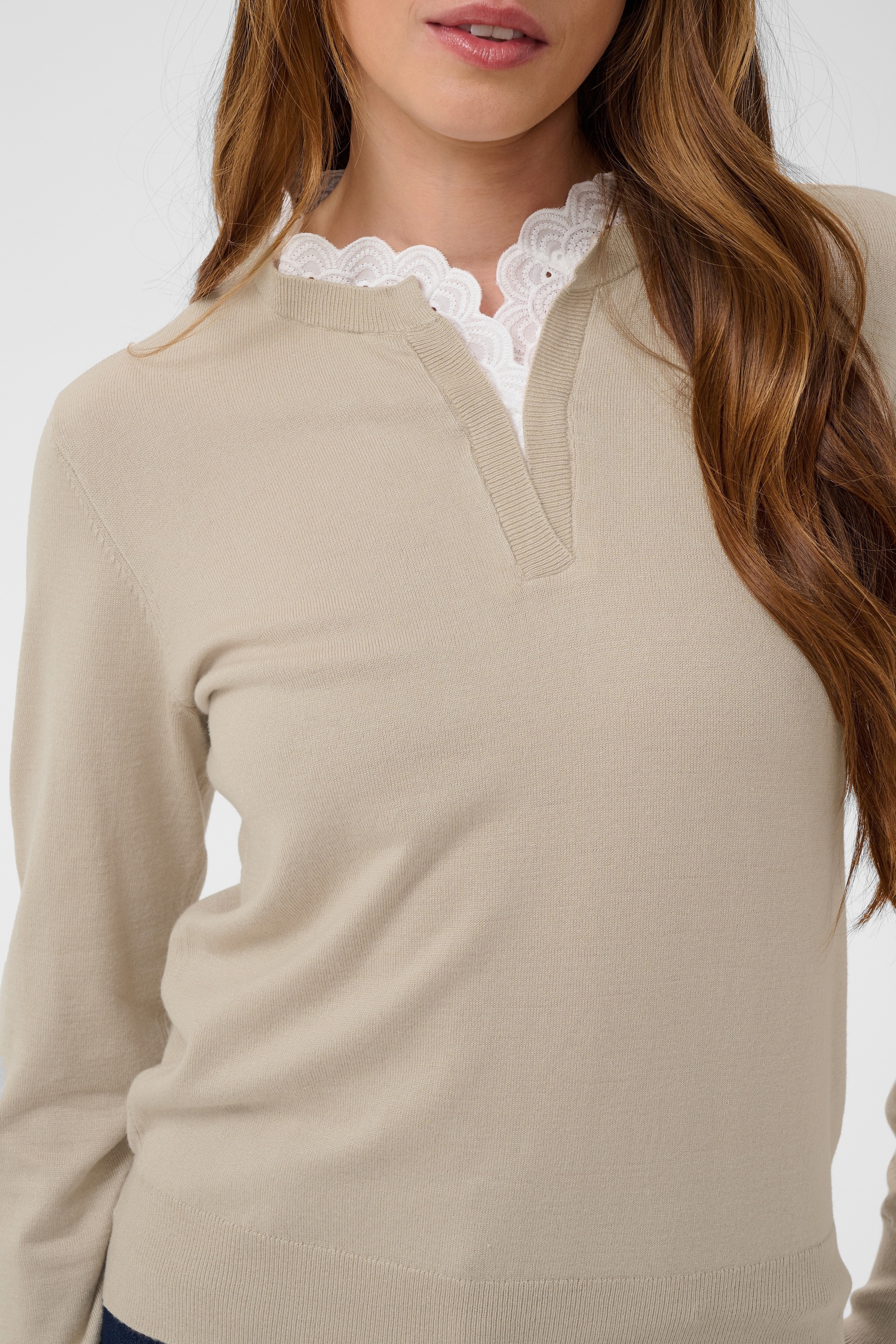KAFFE Strickpullover »Damen Strickpullover KAlizza«
