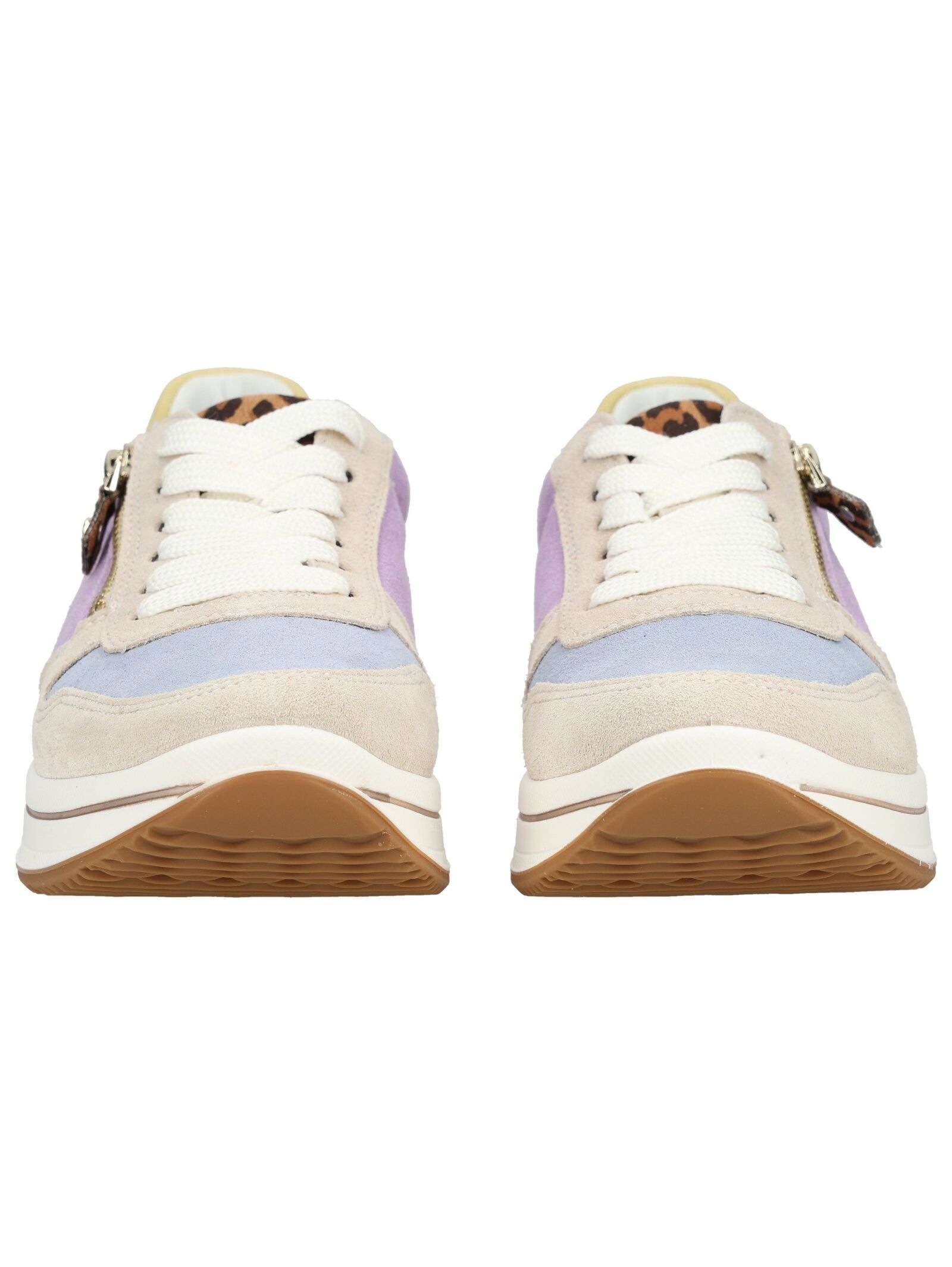 Sneaker ARA "Ara Sneaker Veloursleder", Damen, Gr. 42, mehrfarbig, Veloursleder, Schuhe Sneaker 2