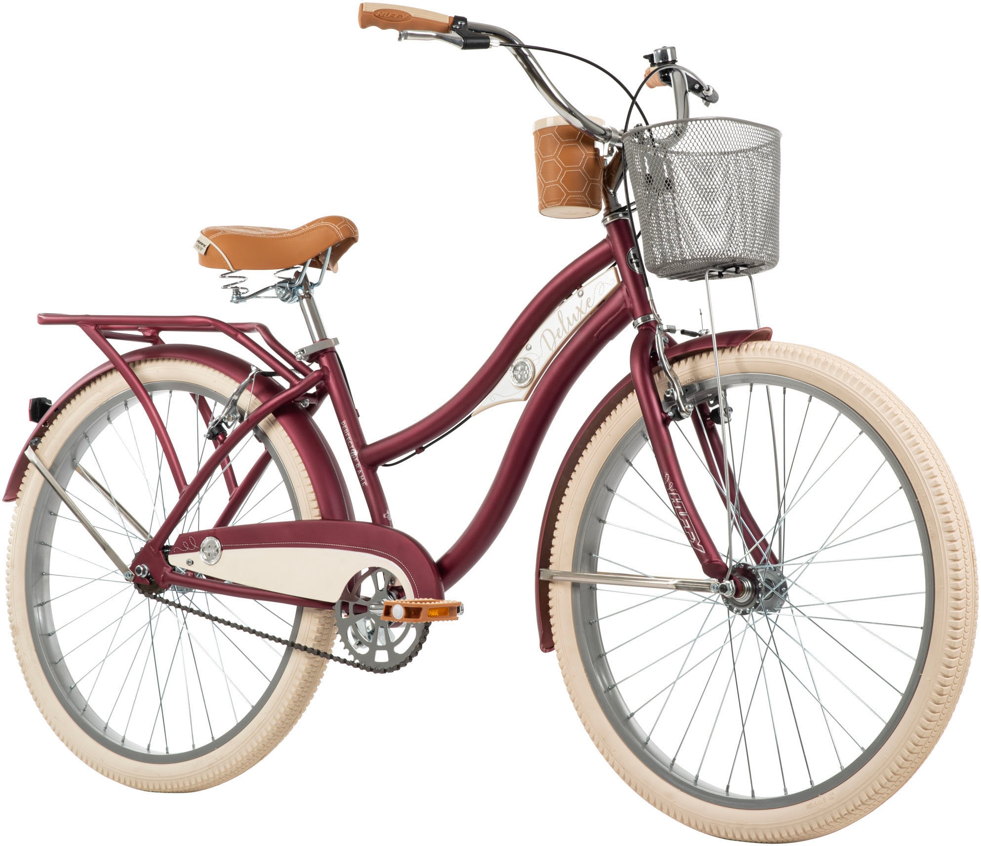 Huffy Cruiser »Deluxe 26-Zoll Fahrrad, Rot«