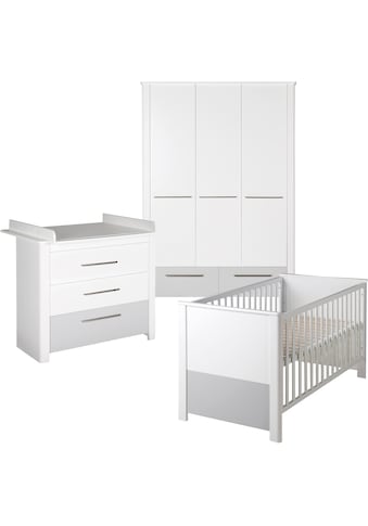 roba® Babyzimmer-Komplettset »Linus«, (Set, 3 St.), mit Kinderbett, Schrank und... kaufen