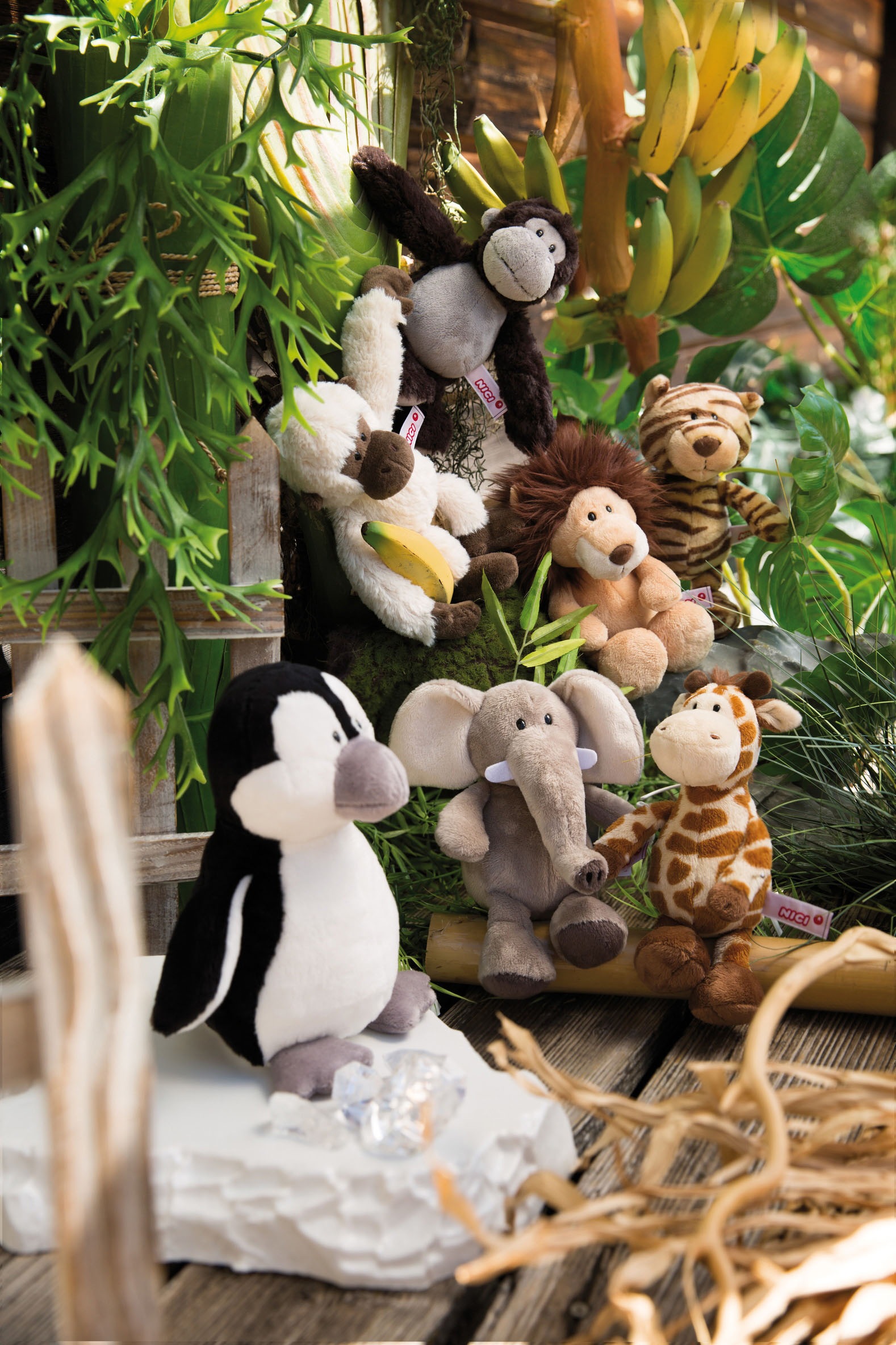 Nici Kuscheltier »Zoo Friends, Gorilla, 20 cm«