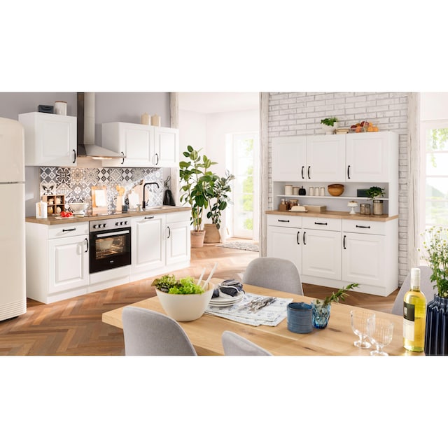 wiho Küchen Küchenzeile »Erla«, ohne E-Geräte, Breite 220 cm kaufen | BAUR
