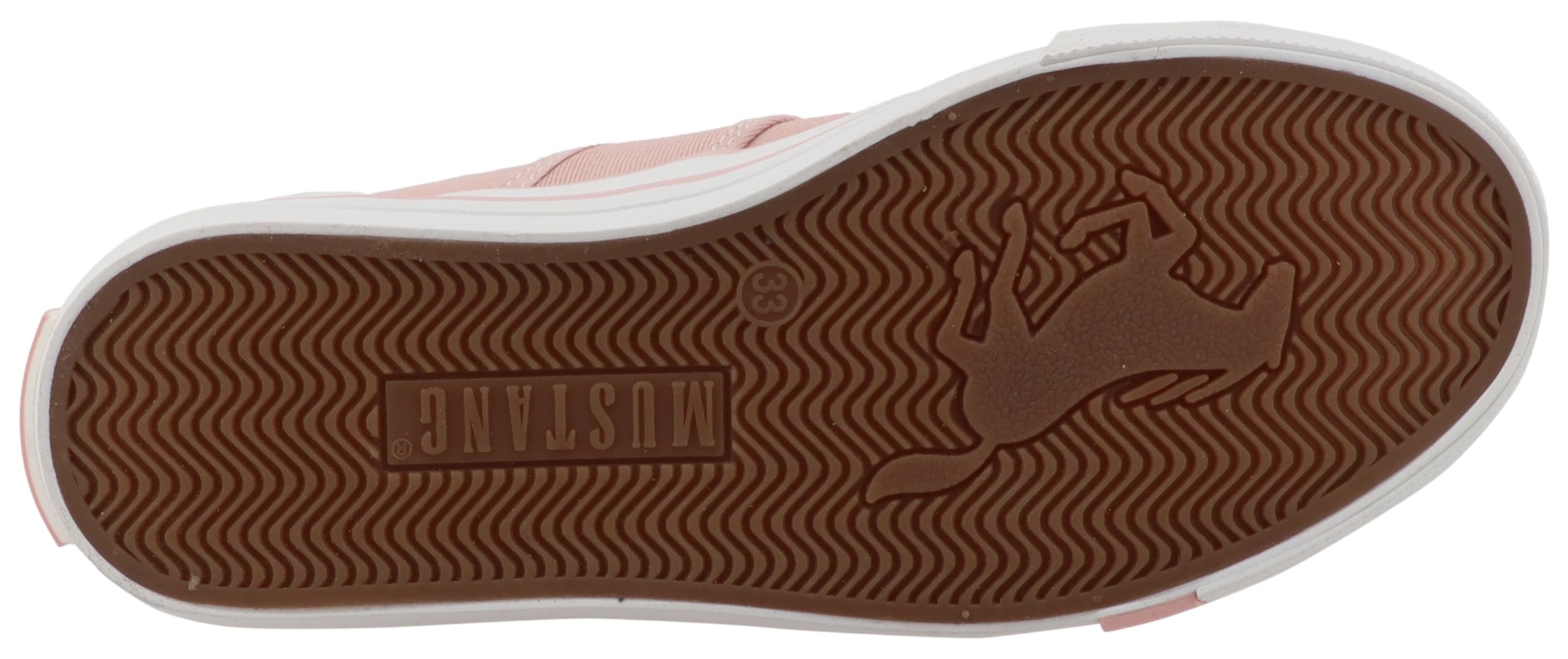MUSTANG SHOES Gaspare Slip-On Sneaker Rose 36 6