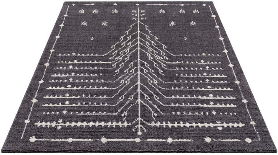 Carpet City Teppich »April 2308«, rechteckig, 10 mm Höhe, Läufer, weich durch Microfaser, Boho Ethno Look, Wohnzimmer