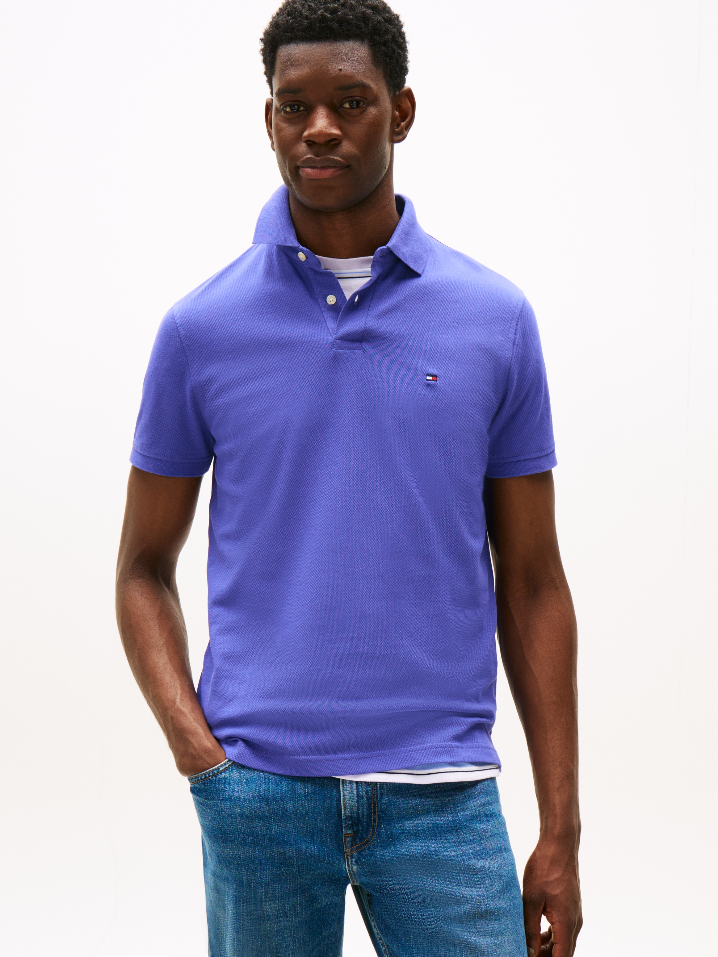 Tommy Hilfiger Poloshirt "1985 REGULAR POLO", aus Piqué günstig online kaufen