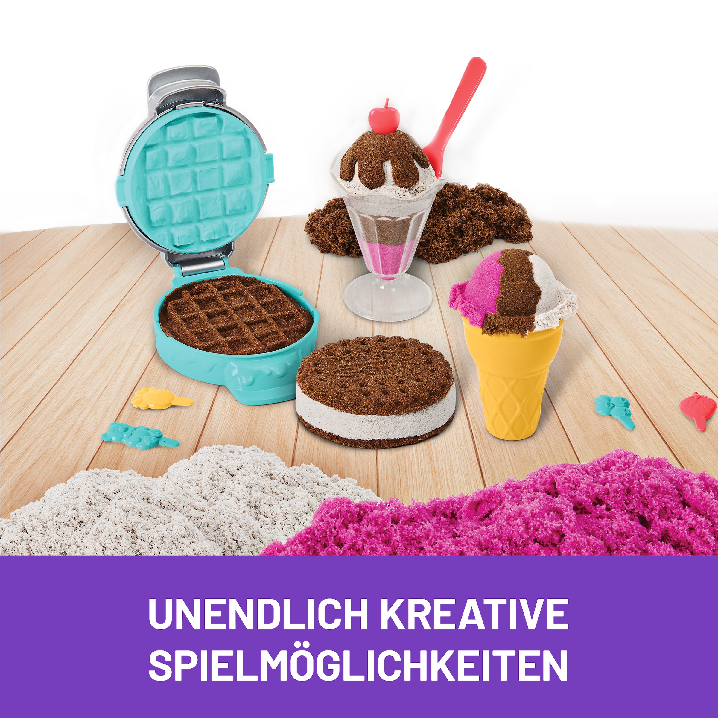 Spin Master Kreativset »Kinetic Sand  Eiscreme Set«