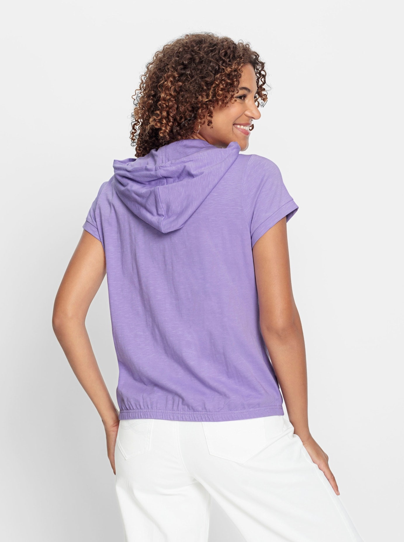 Casual Looks Shirtjacke "Sweatjacke" 1 Stk. günstig online kaufen