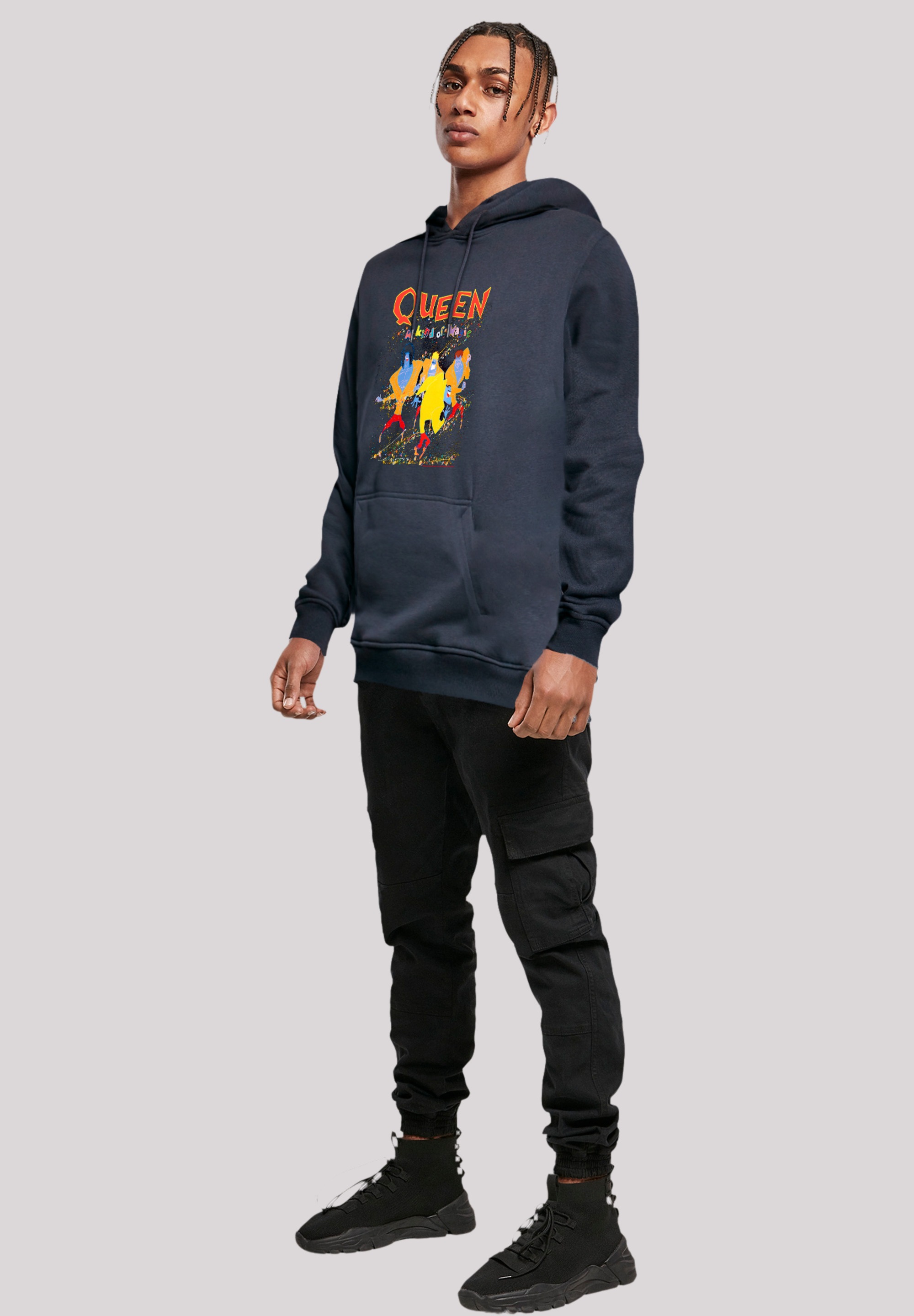 F4NT4STIC Kapuzenpullover »Queen Rock Band A Kind Of Magic«, Premium Qualität