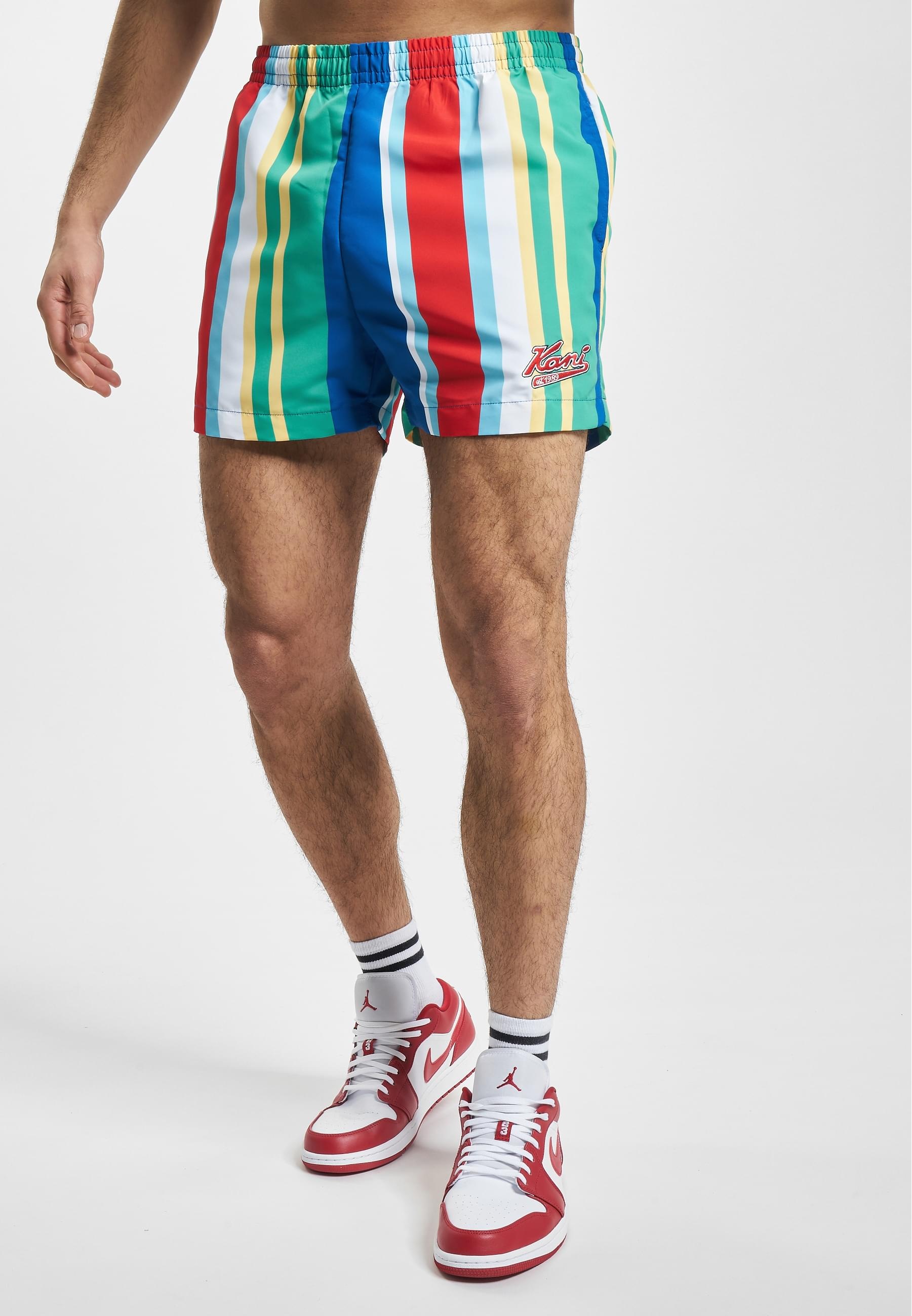 Karl Kani Shorts »Karl Kani Herren KM232-013-1 KK Varsity Striped Boardshorts«