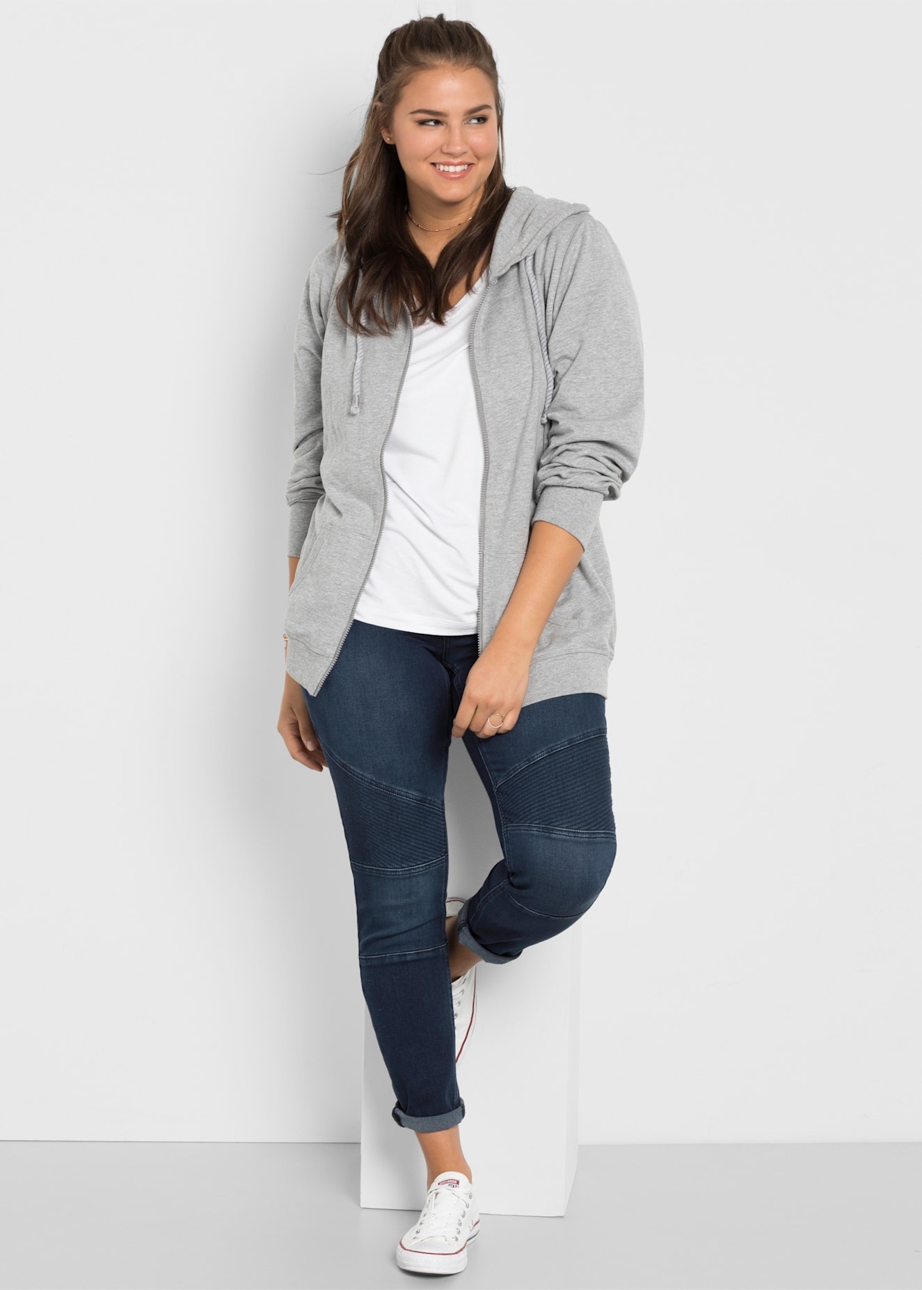 Sheego Bequeme Jeans 1 Stk. tlg. günstig online kaufen