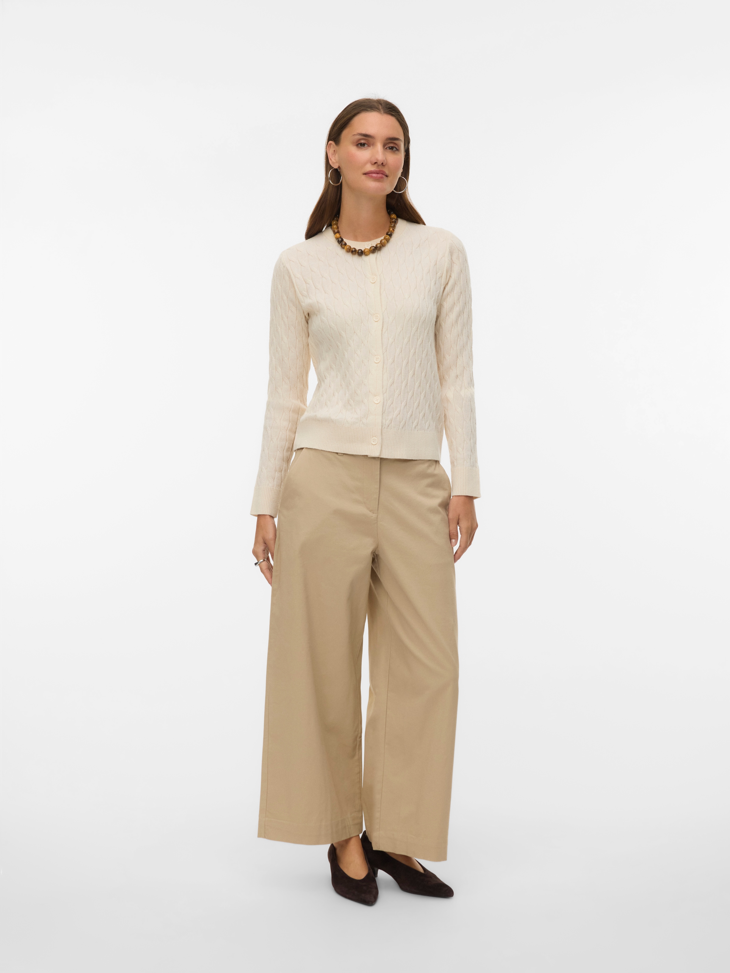 Vero Moda Strickjacke »VMFANTASTIC LS O-NECK CABLE CARDIGAN«