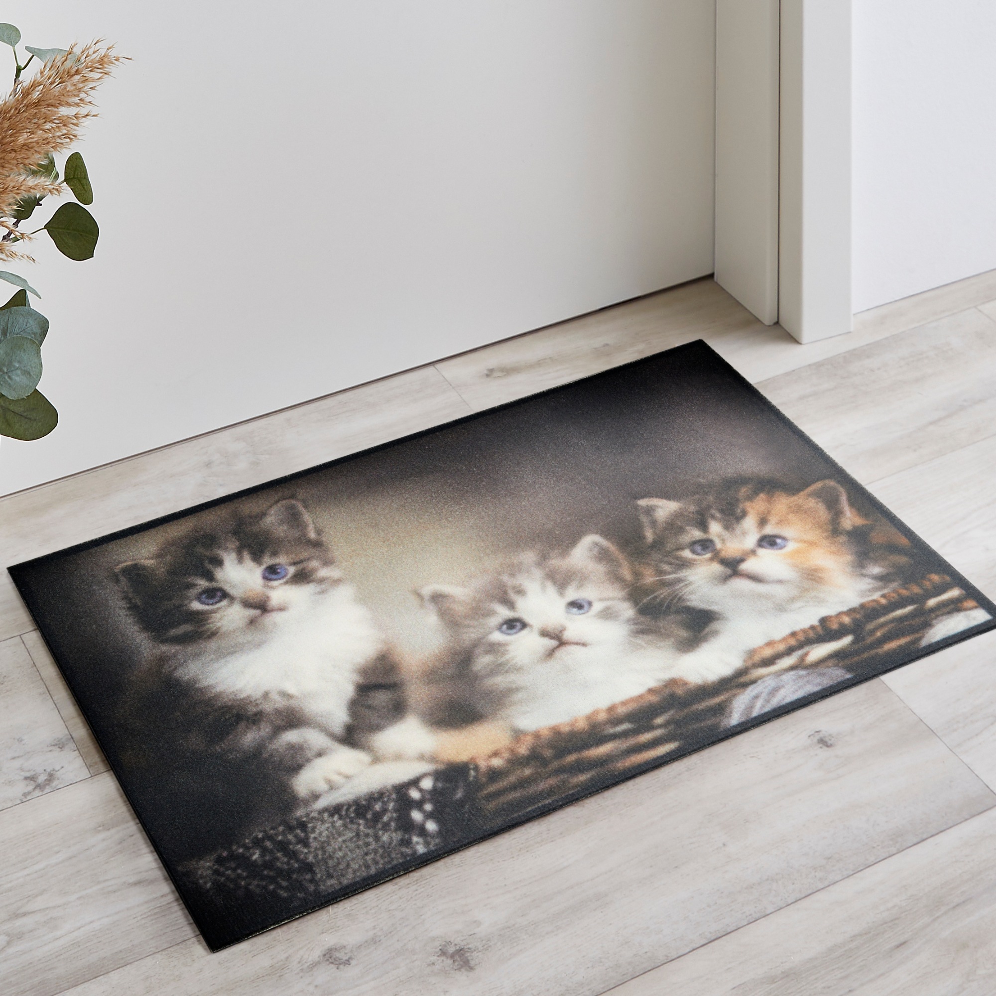 Andiamo Fußmatte "Modern" rechteckig 6,5 mm Höhe Schmutzfangmatte, bedruckt günstig online kaufen