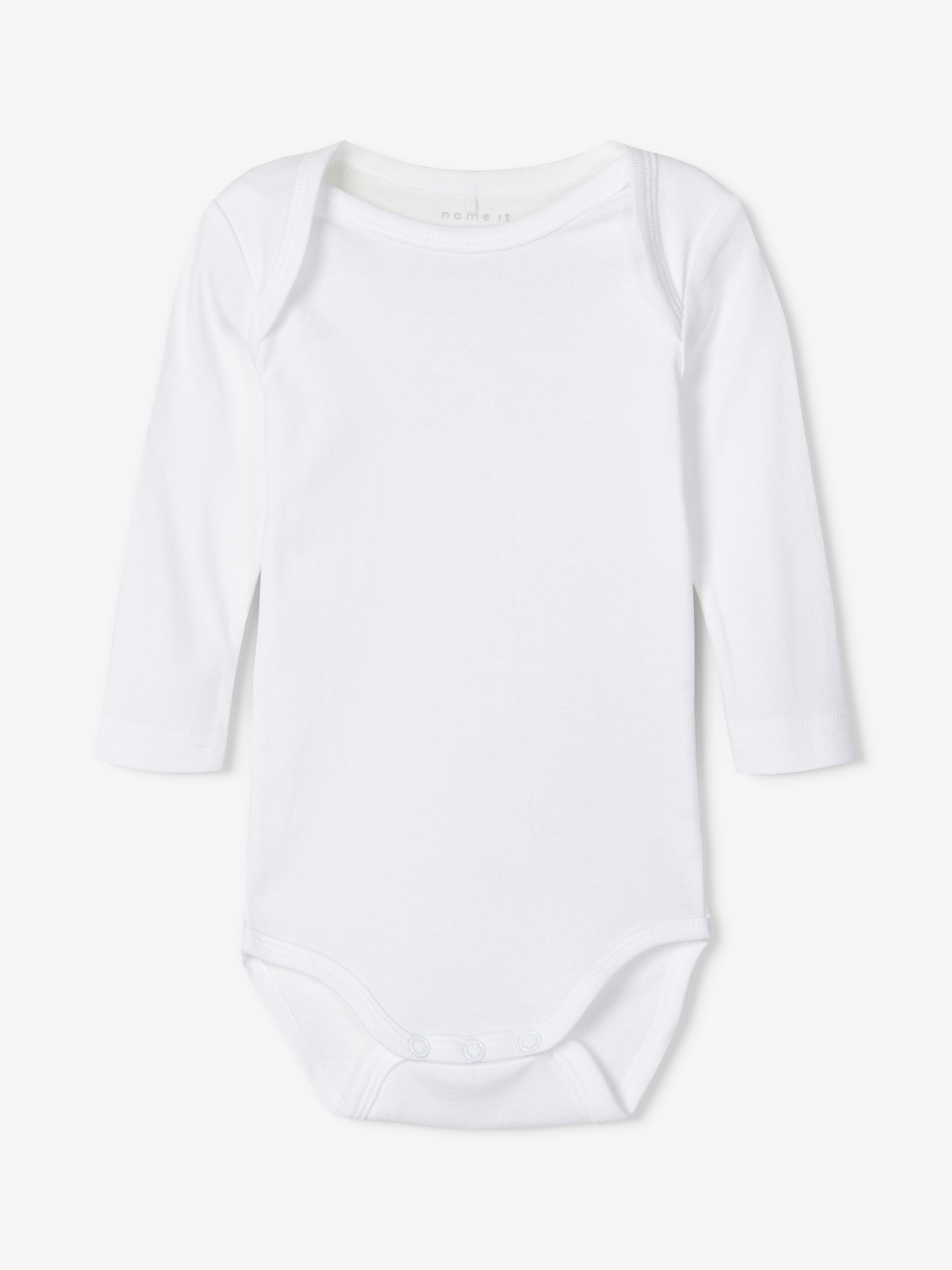 Thumbnail - Name It Body "NBNBODY 3P LS SOLID NOOS" Packung, 3 Stk. tlg.