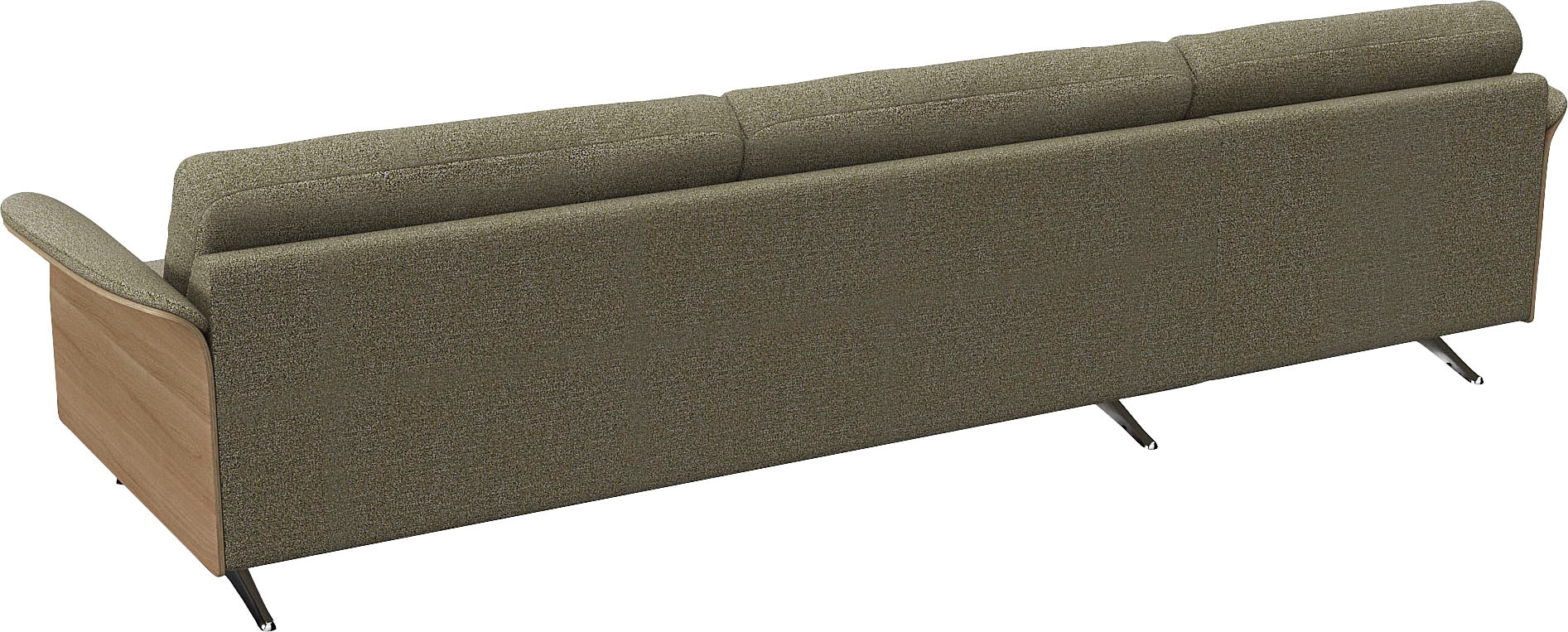 FLEXLUX Ecksofa »Glow, super bequem durch hochwertigem Sitzaufbau mit Federkern, L-Form« Modernes skandinavisches Design